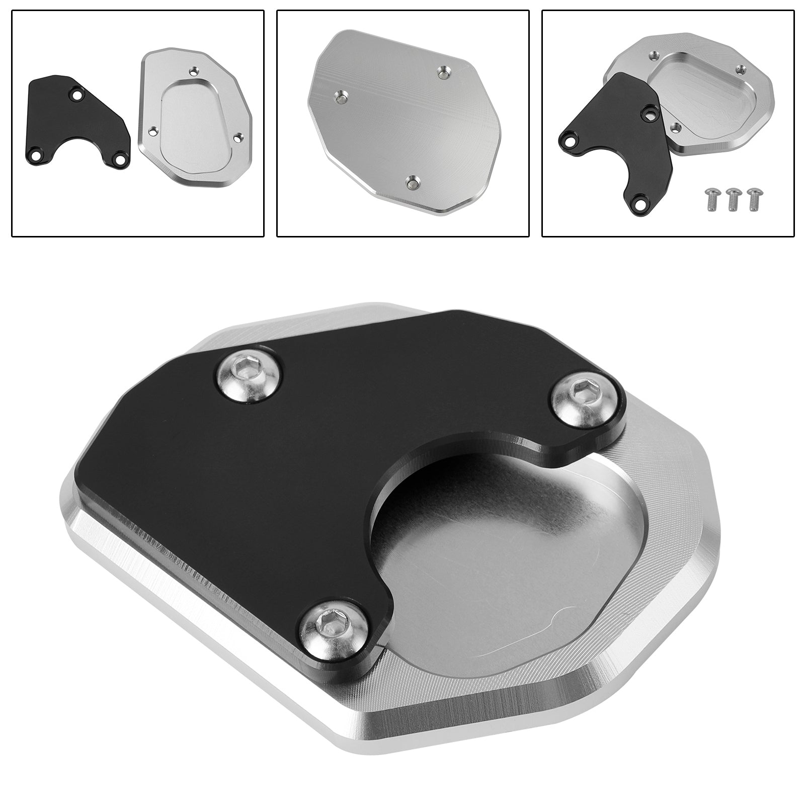 21-22 Trident 660 Kickstand Enlarge Plate Pad