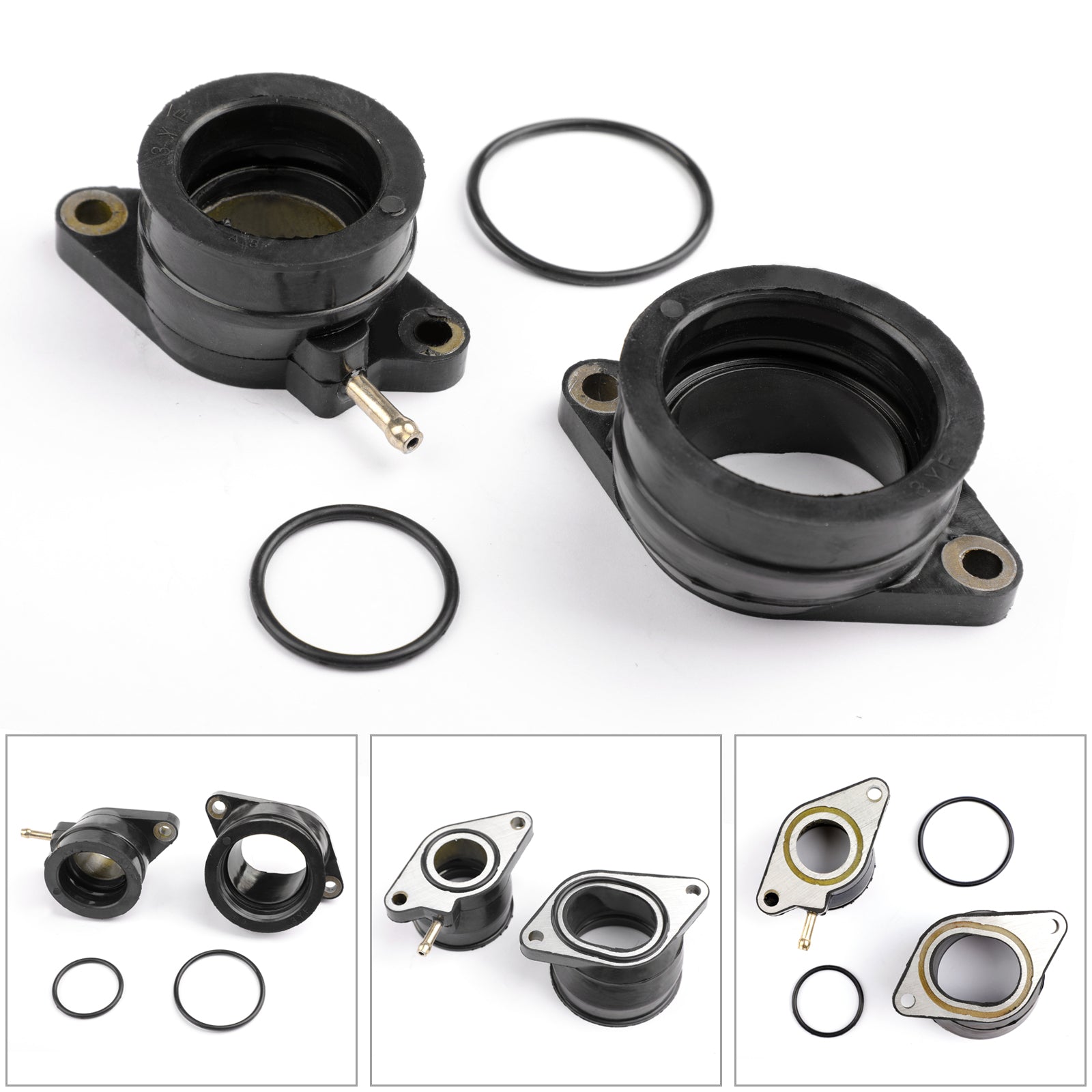 1991-1999 Yamaha SZR XTZ 660 3YF 4MD TENERE INTAKEマニホールドブーツLH + RH