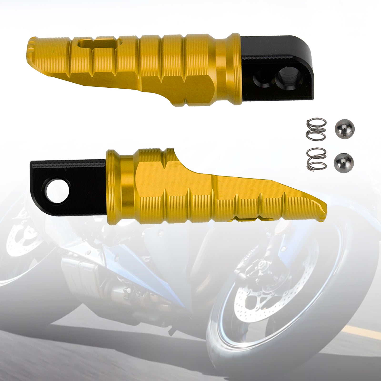 Rear Footrests Foot Peg fit for SUZUKI GSX-S125/150 GSX-R125/150 GW250 2018-2022