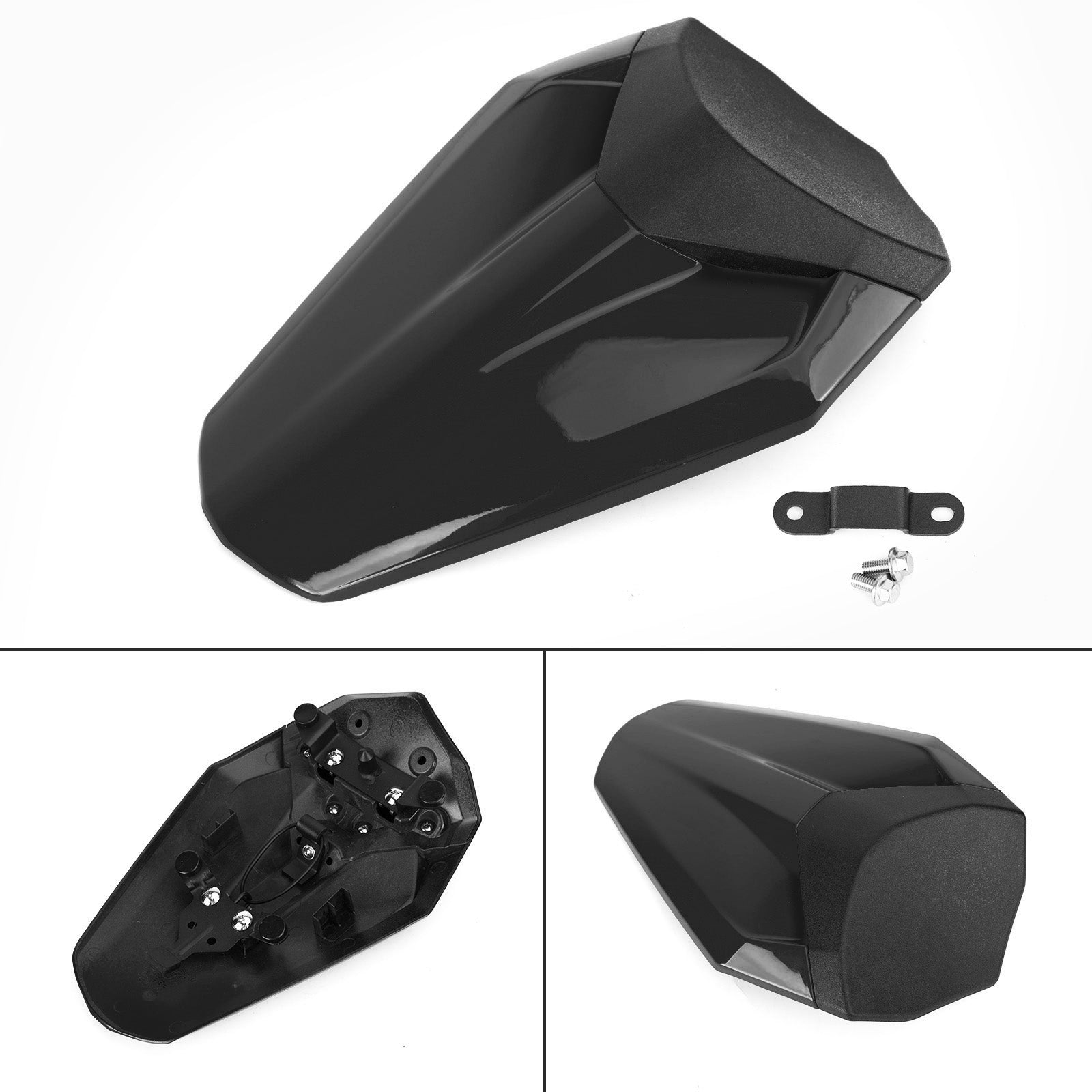 20-21 Kawasaki Zx-25R Motorcycle Rear Seat Fairing Cover Cowl Red Generic