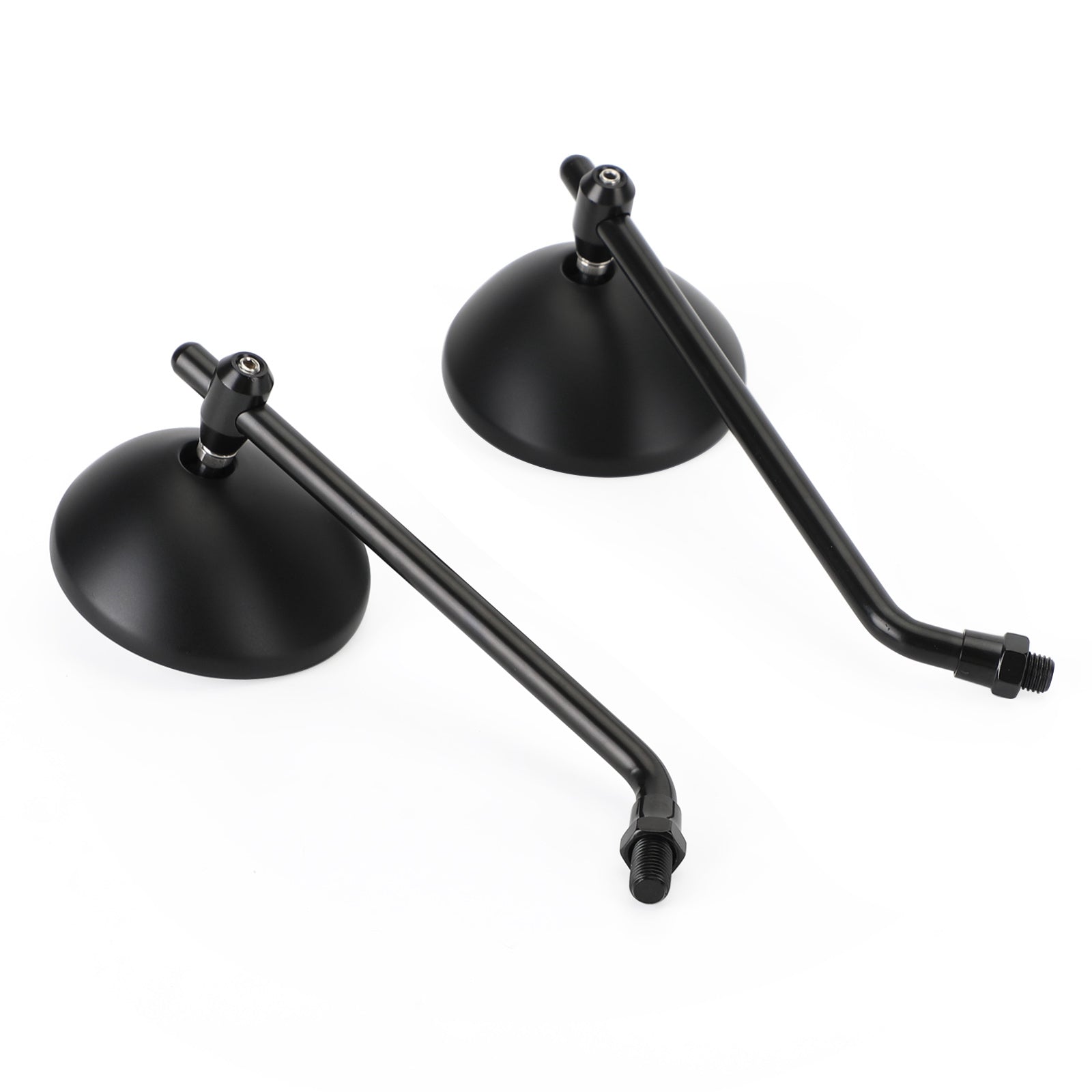 Klassisk stil til højre og venstre sort spejl 10 mm R/H for Honda CB Shadow Cruiser Generic