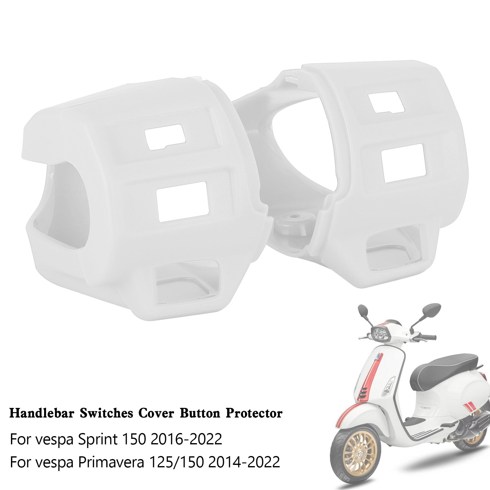 ハンドルバースイッチカバーボタンスプリントプリマベーラ 125 150 2014-2022