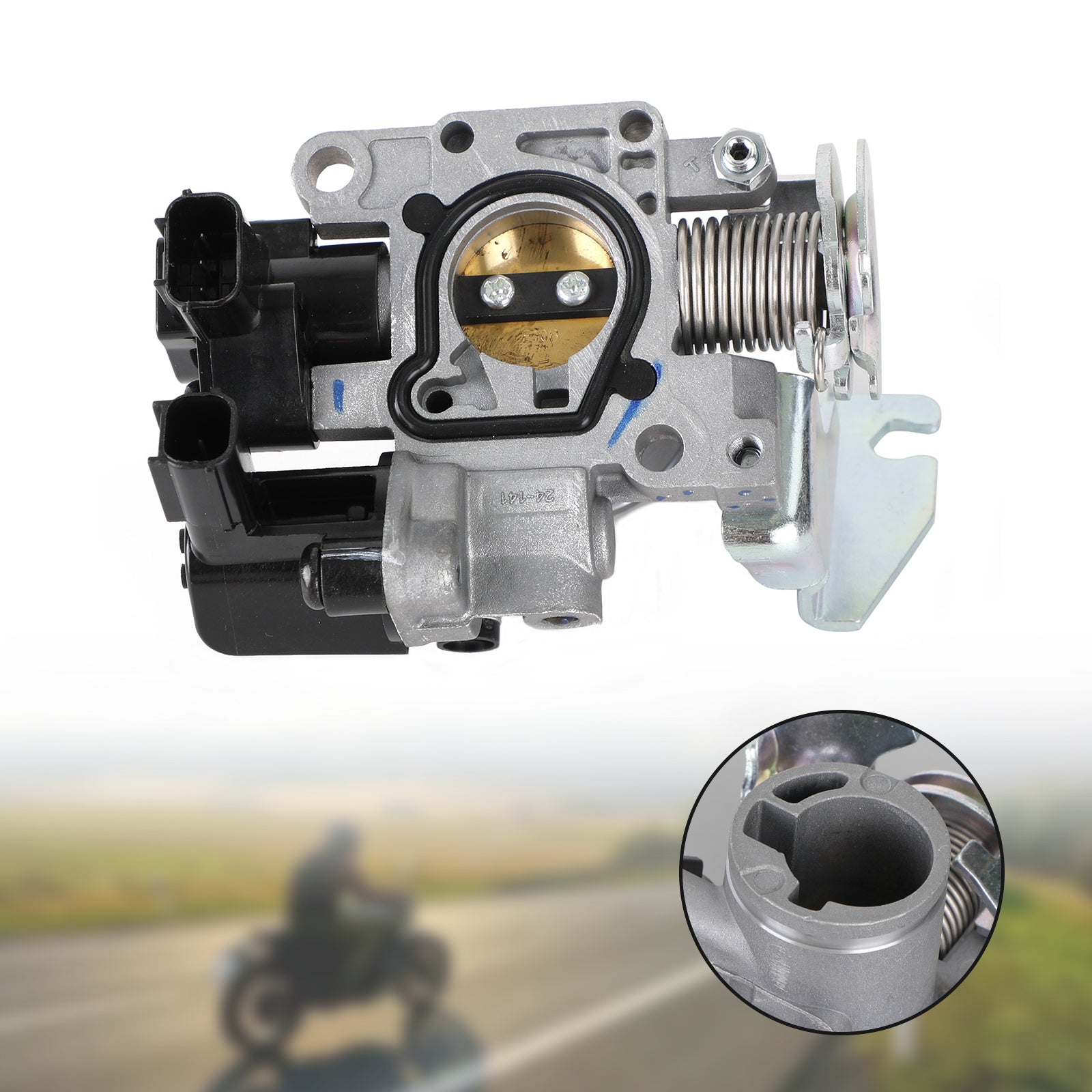Drosselklappenbaugruppe für Honda Vario 125 FI/I Helm-In 16400-kzr-601 Generikum