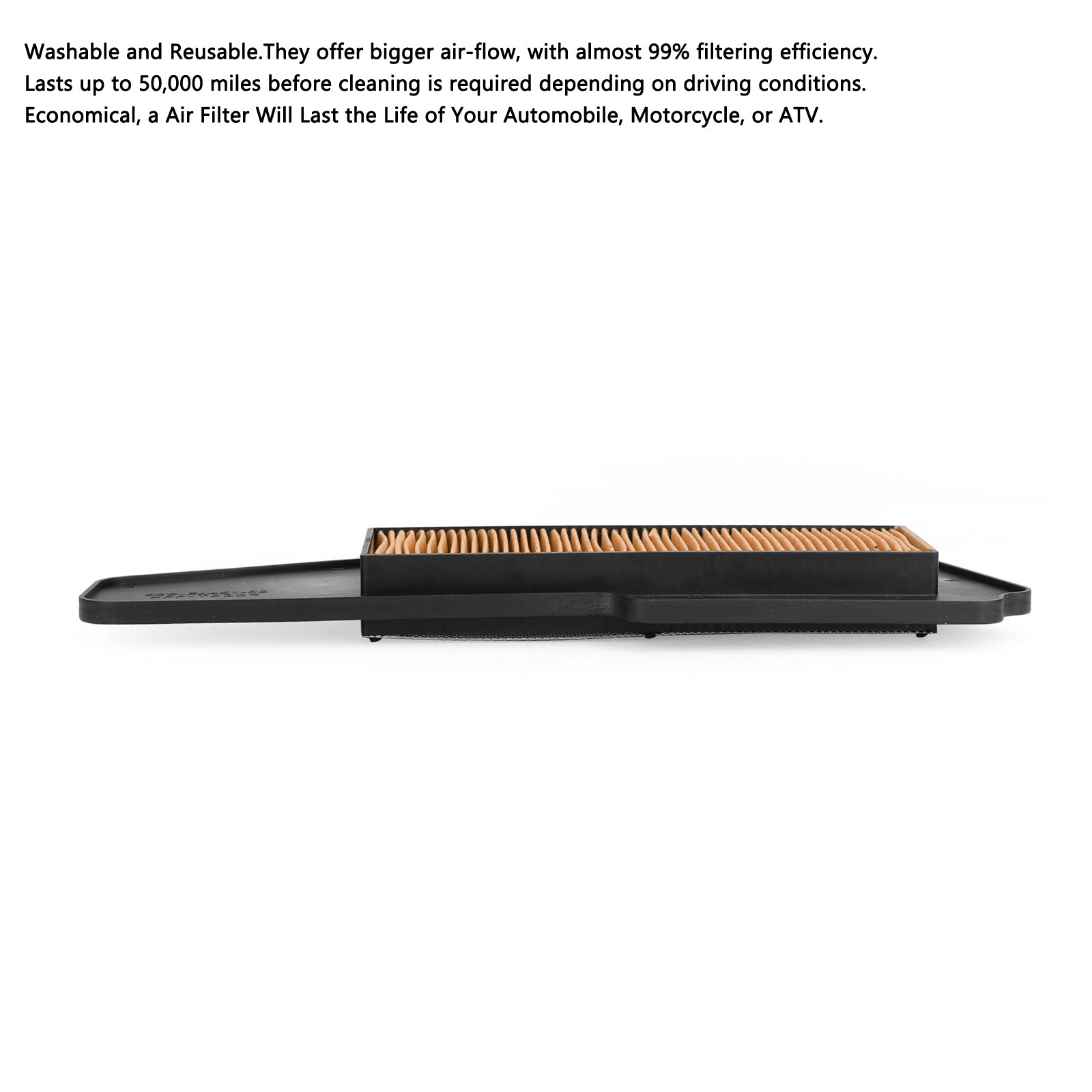 Elemento del filtro dell'aria per Yamaha SMAX 155 XC125R 15-19 XENTER 125/150 12-19 US generico