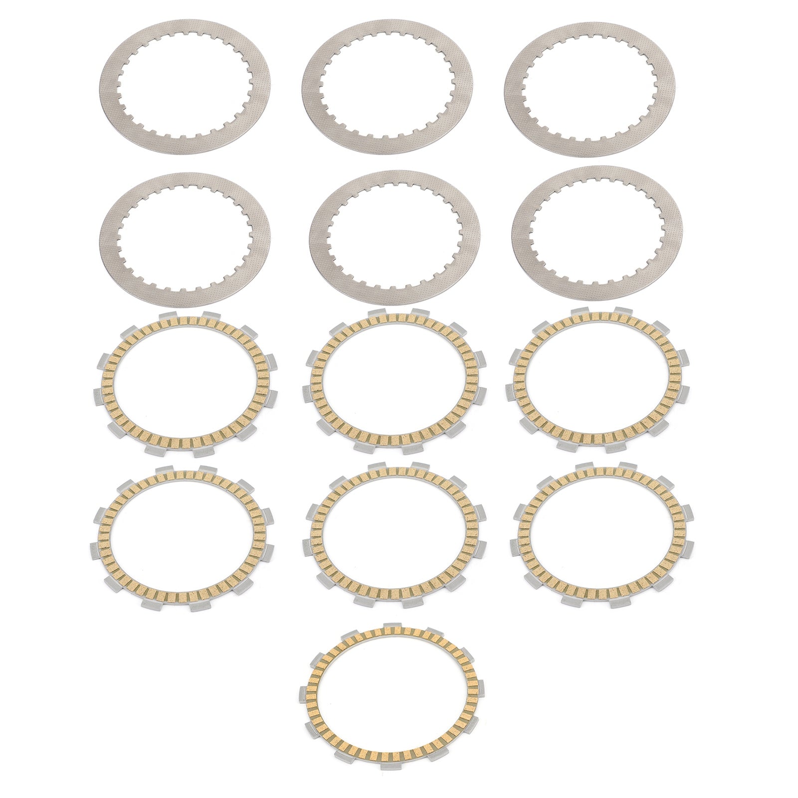 Suzuki VS600 GLS/GLT 1995-1997 VX800 1990-1996 VS750 Inntrenger 750 1985-1991 Clutch Plate Kit-Friction & Steel Plates