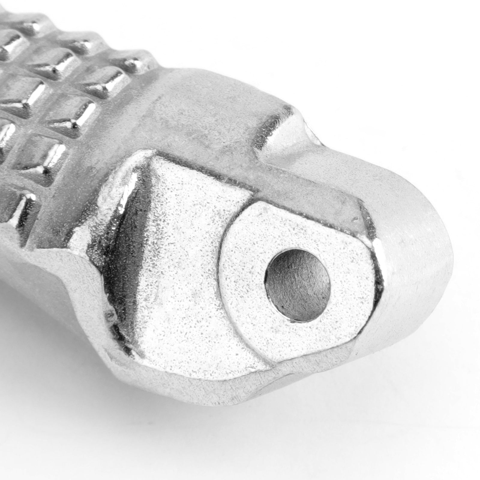 Poggiapiedi posteriore per pedana per Suzuki GSXR600 GSXR 750 1000 SV650 1000 TL1000 Argento