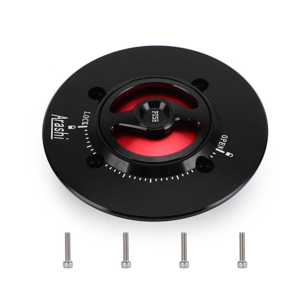 Tappo serbatoio carburante senza chiave per Kawasaki Ninja 400 EX 400 G 2018-2019