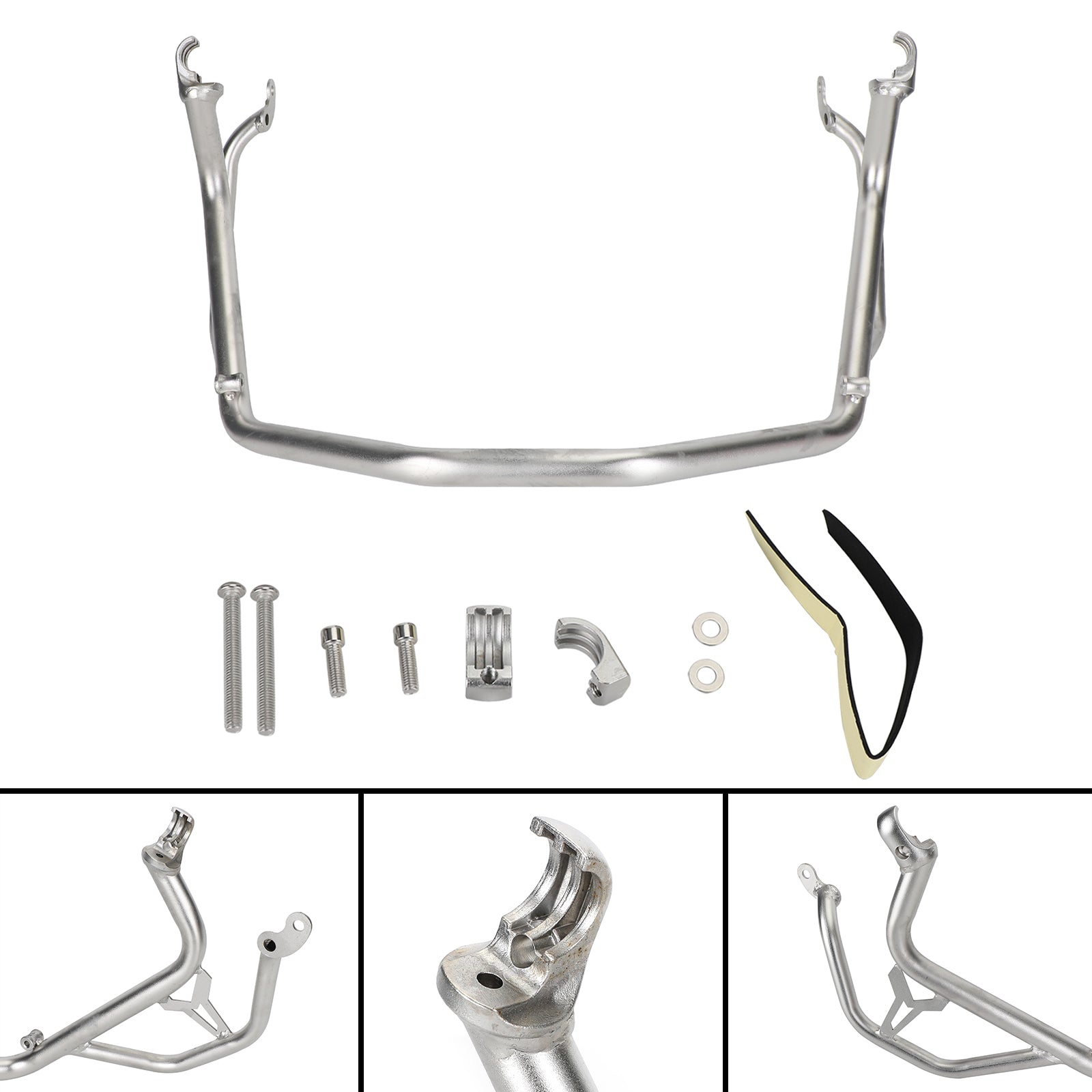 Motorbeskyttelsesramme Øvre crash bar sølv til Honda X-Adv X Adv 750 21 Generisk