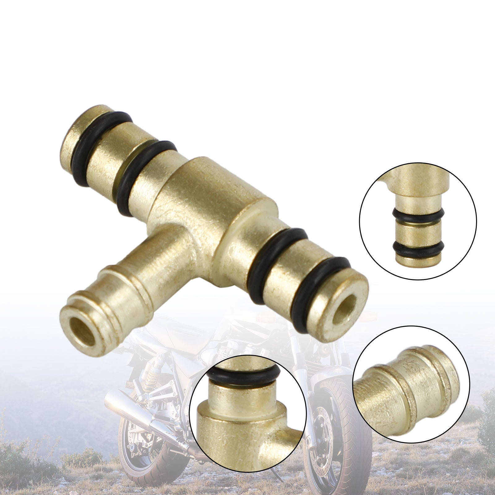 Karburátorové mosazné palivové odpaliště pro Yamaha FJ600 XS750 XS1100 2H7-14988-00 Obecné