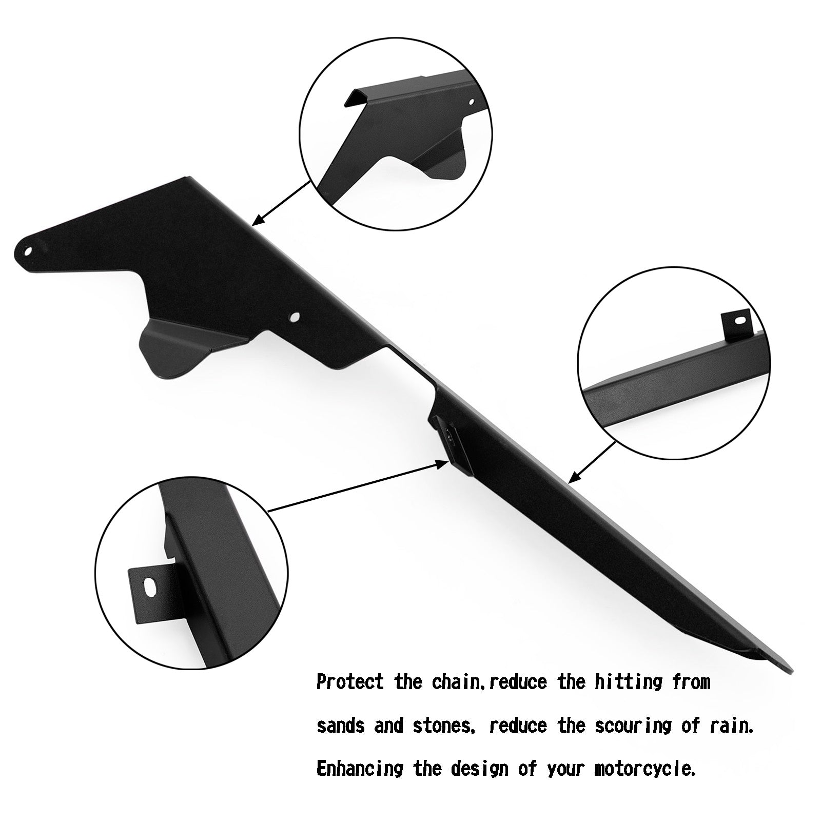 Ochránci chrániče řetězového řetězu pro kawasaki ZX-10R 2011-2018