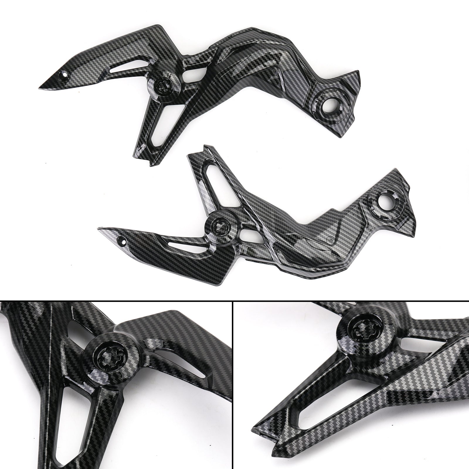 Embellecedor de cubierta protectora de marco de plástico ABS para motocicleta, para Kawasaki Z900 2020-2021