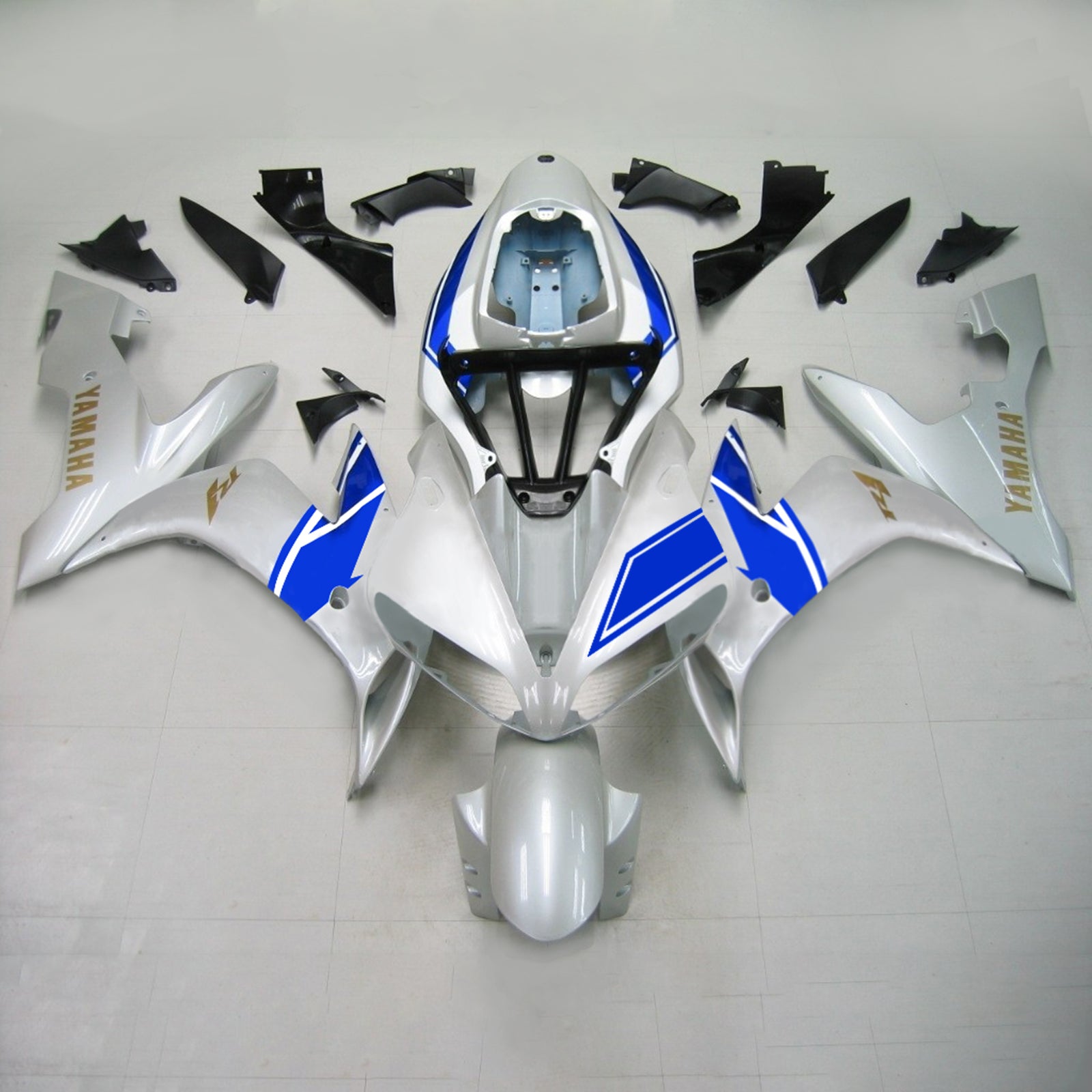 Injection Fairing Kit Karrosseri Plast ABS passer til Yamaha YZF 1000 R1 2004-2006