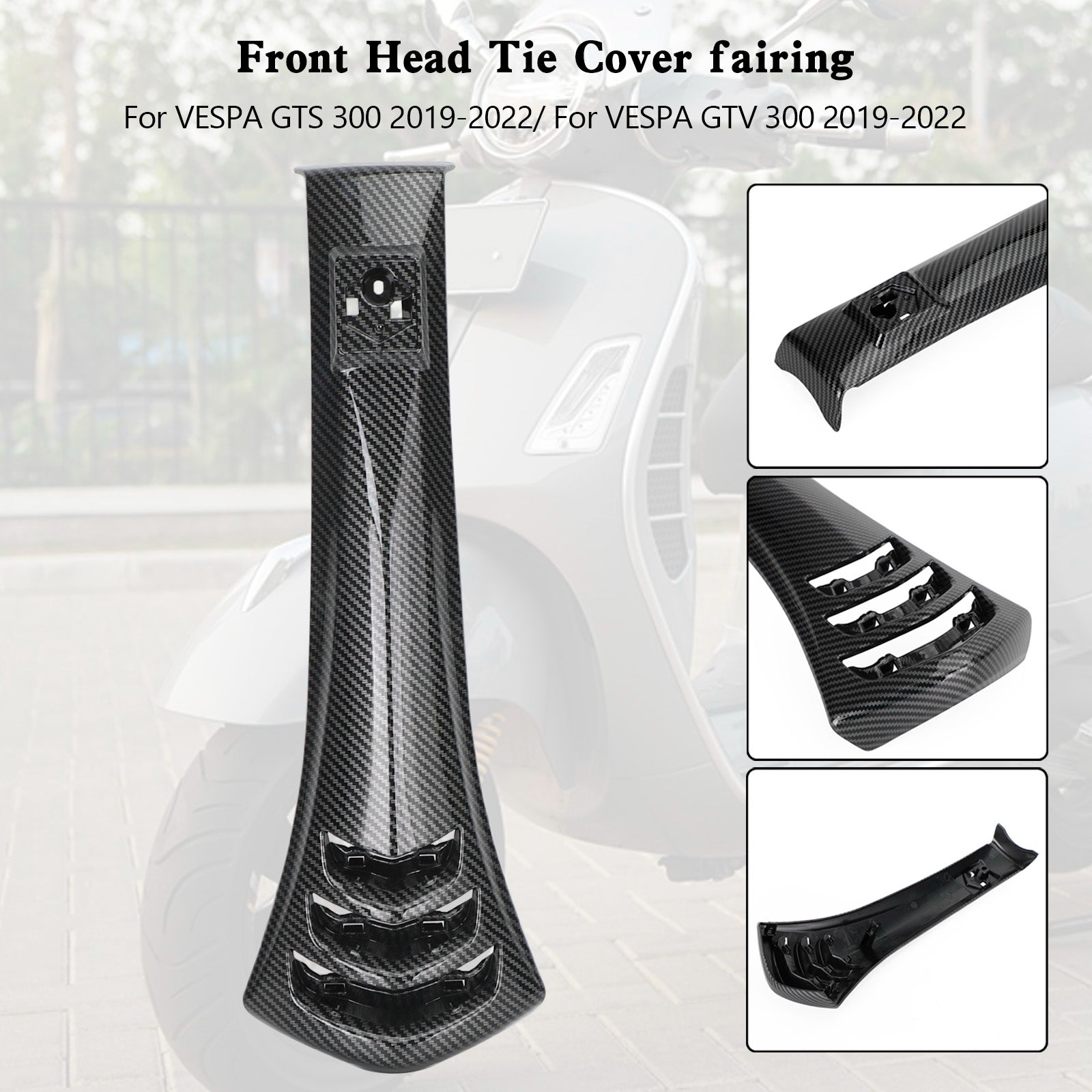 Steering Horn Head Cover fairing Tie For VESPA GTS300 GTV300 2019-2022