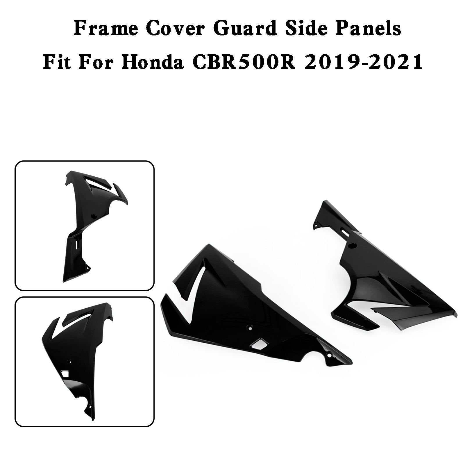 Side frame Panel Cover Fairing Cowl for Honda CBR500R 2019-2021 Generic