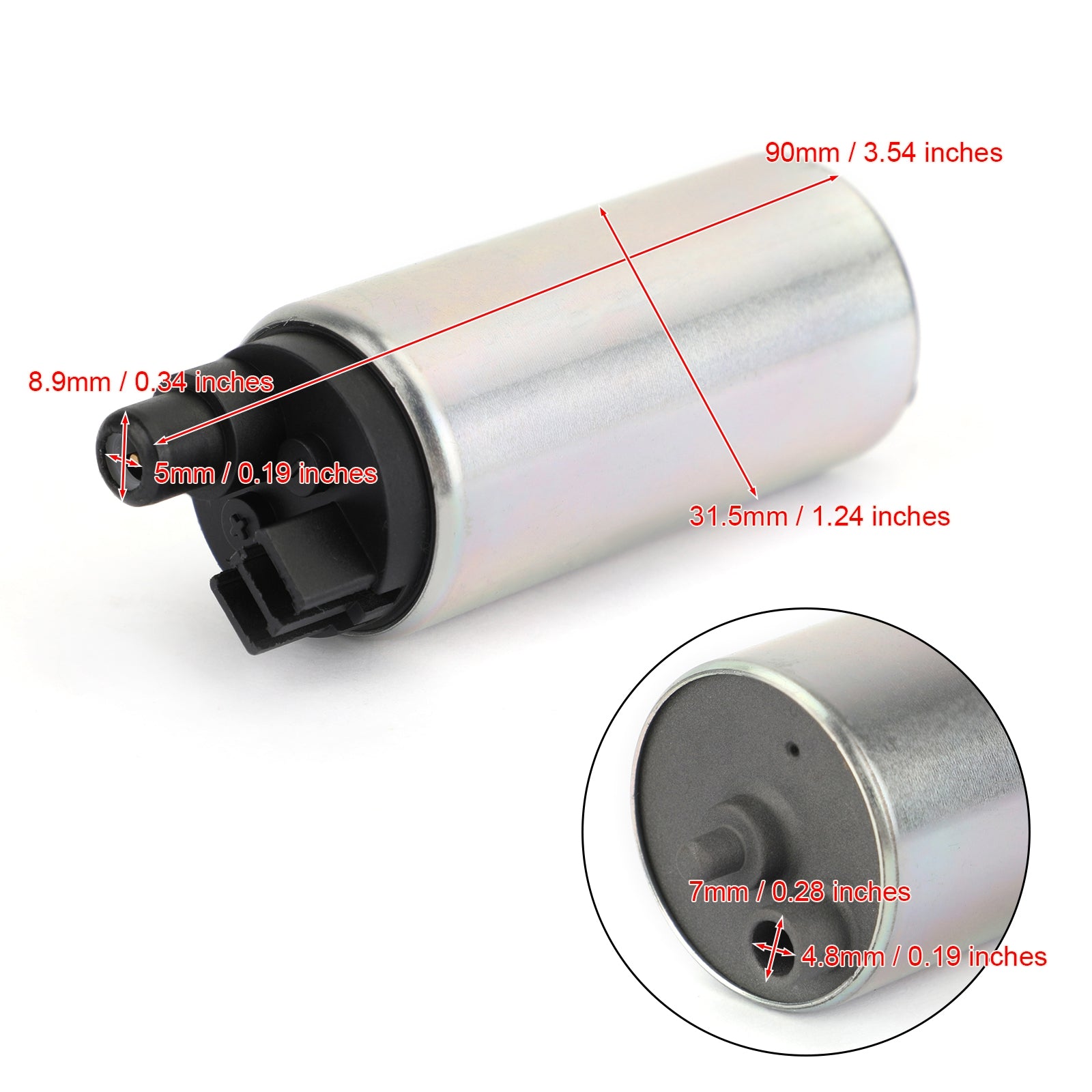 06-11 Kawasaki EX650 Ninja 650R & 06–11 Kawasaki EX650 Ninja 650R Kraftstoffpumpe 07–14 Versys 650 49040–0026