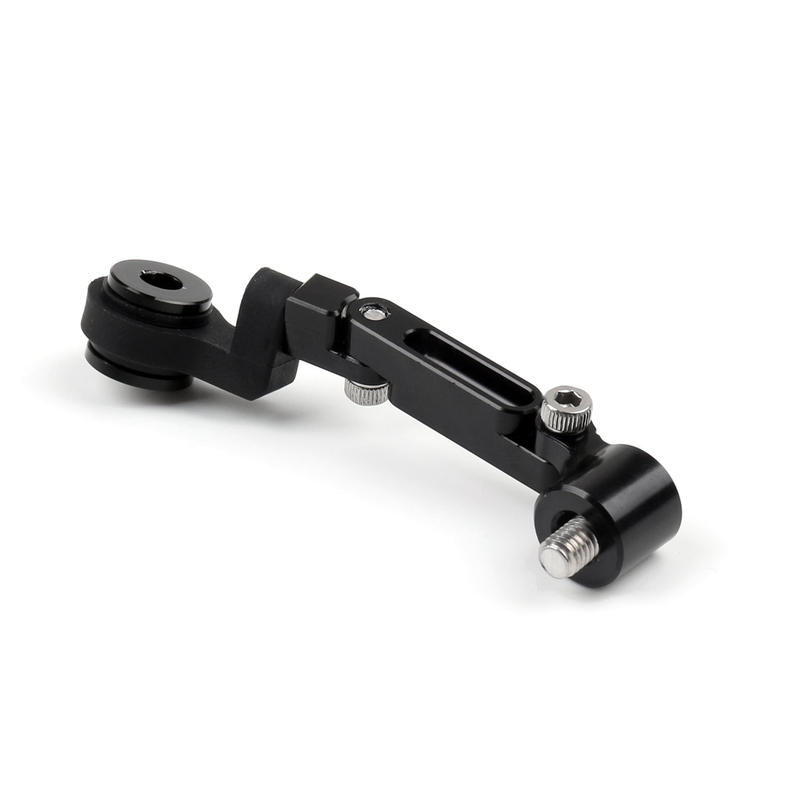 Staffa per stent serbatoio fluido freno frizione moto CNC nera