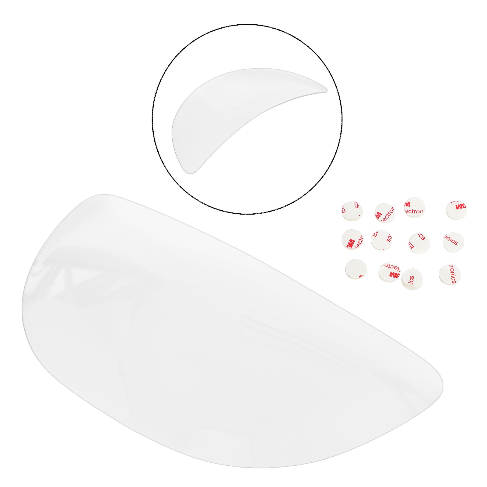 Front forlygter Linse Guard Protector Fit til BMW K1200LT K 1200 LT 05-09 Blå generisk