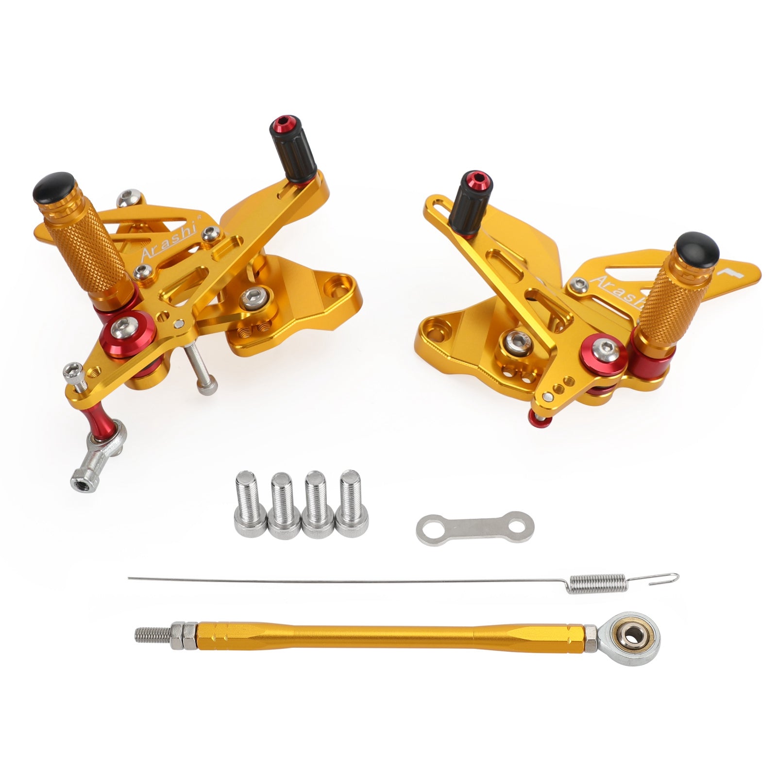 CNC SERTRAAKTE Verstelbare voetbomen Rust Fit voor Kawasaki Z900 Z 900 2021 2022 Generiek