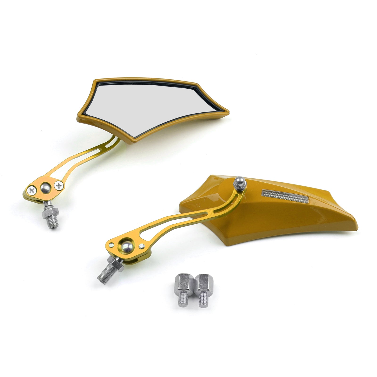 Motorrad Chopper Cruiser Street Dirt Bike Rückspiegel 8mm 10 mm generic