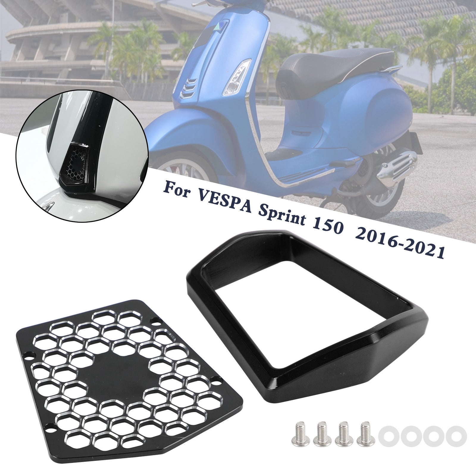 Copertura clacson centrale anteriore per VESPA Sprint Primavera 125/150 2014-2021