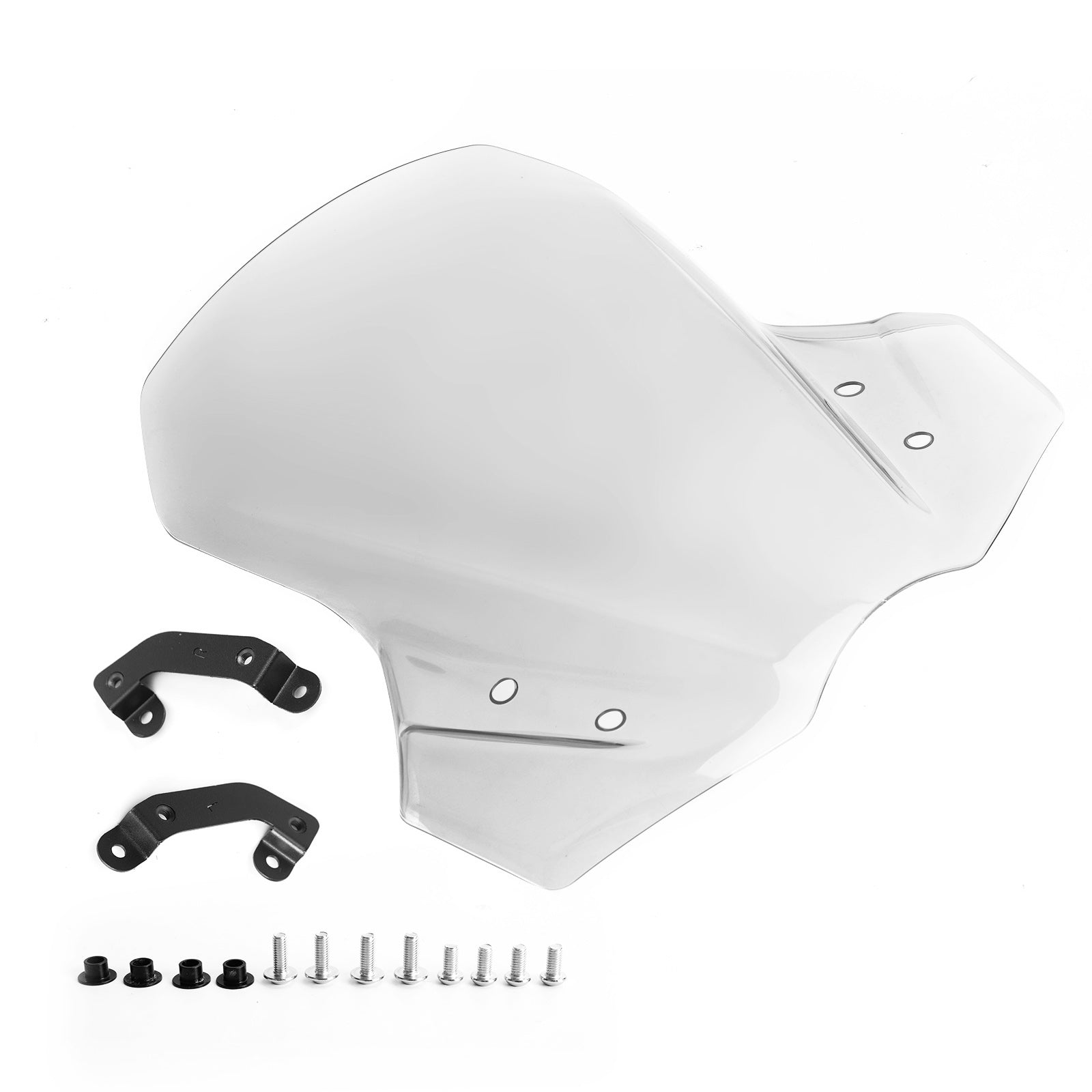 ABS motorcykel forrude forrude pasform til Suzuki DL650 V-Strom 2017-2021 generisk