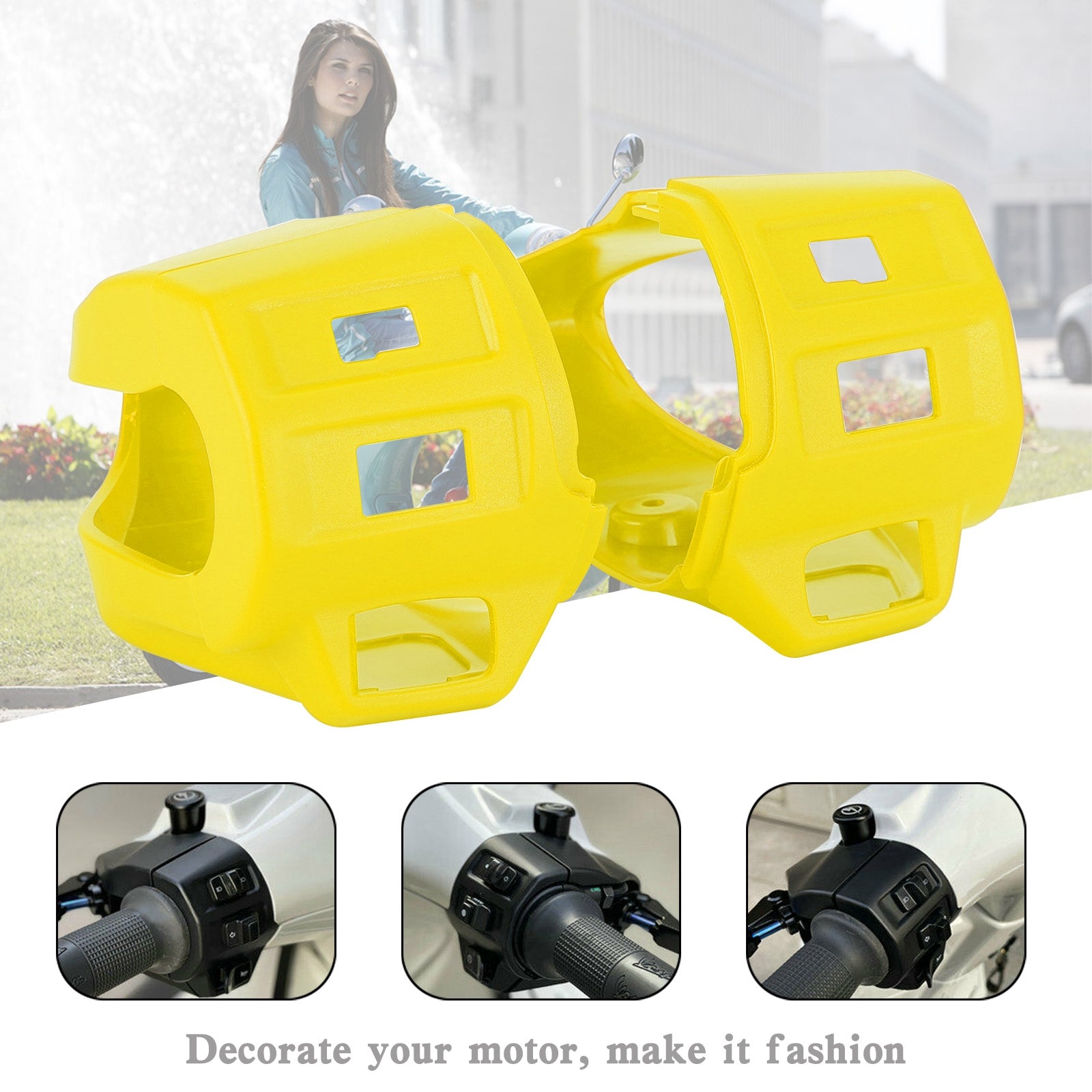 ハンドルバースイッチカバーボタンスプリントプリマベーラ 125 150 2014-2022