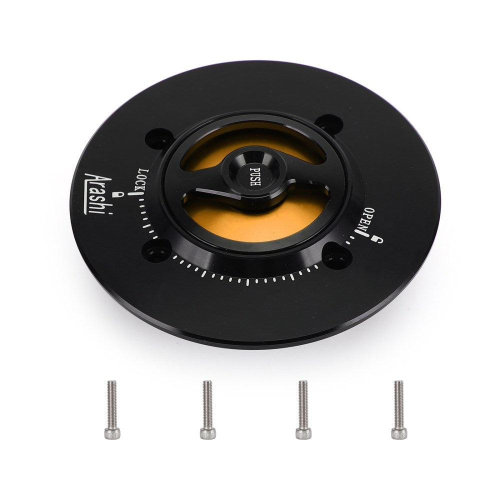 Tappo serbatoio carburante senza chiave per Kawasaki Ninja 400 EX 400 G 2018-2019