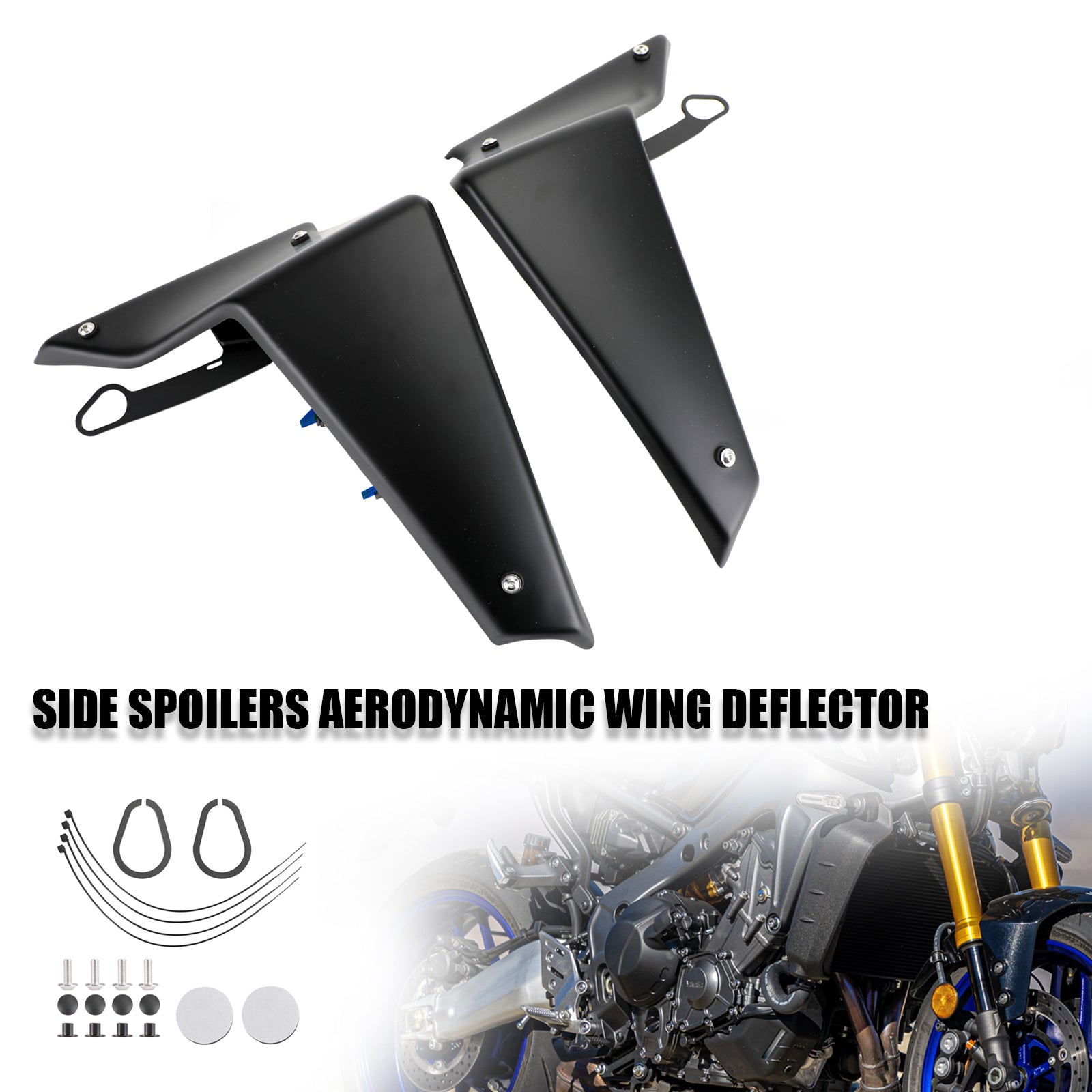 Seitenspoiler Aerodynamic Wing Deflexector für Yamaha MT-09 SP FZ09 2021-2022