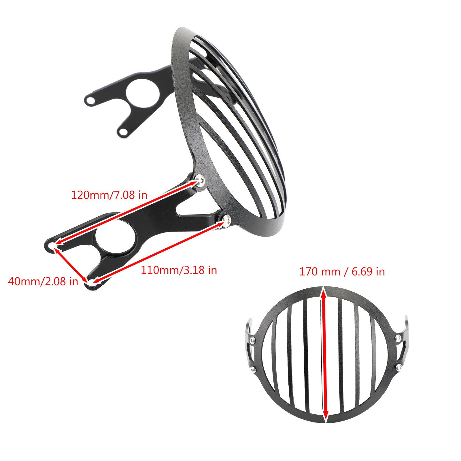 Aluminium-Scheinwerferschutzschutzschutz für Yamaha XSR 900 2016-2019