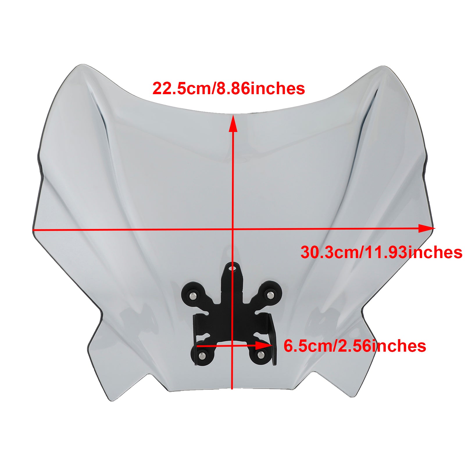 ABS-Motorrad-Windschutzscheiben-Windschutzscheibe für Honda CB650R 2019-2021 Generika