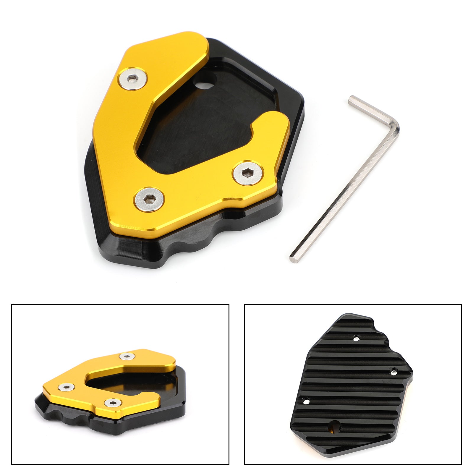 Standstand Side Stand Extension Plate voor Benelli Leoncino 500 BJ250 TNT25 BJ300 Titanium