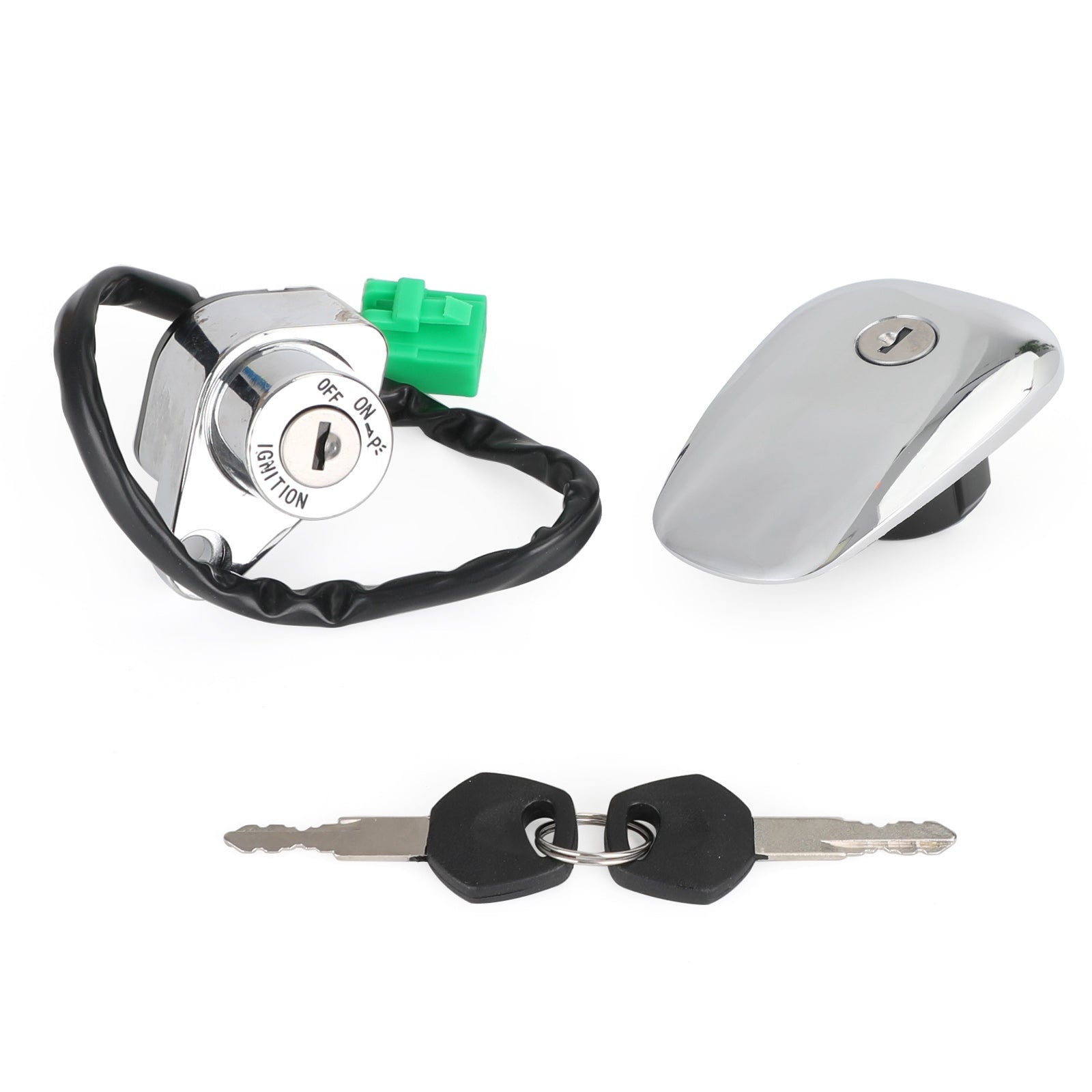 Suzuki Eindringling gegen 700 750 800 1400 Kraftstoffkappe Zündschalter Schaltschalter Set 37110-38A04 37110-38A03 Generic Generic