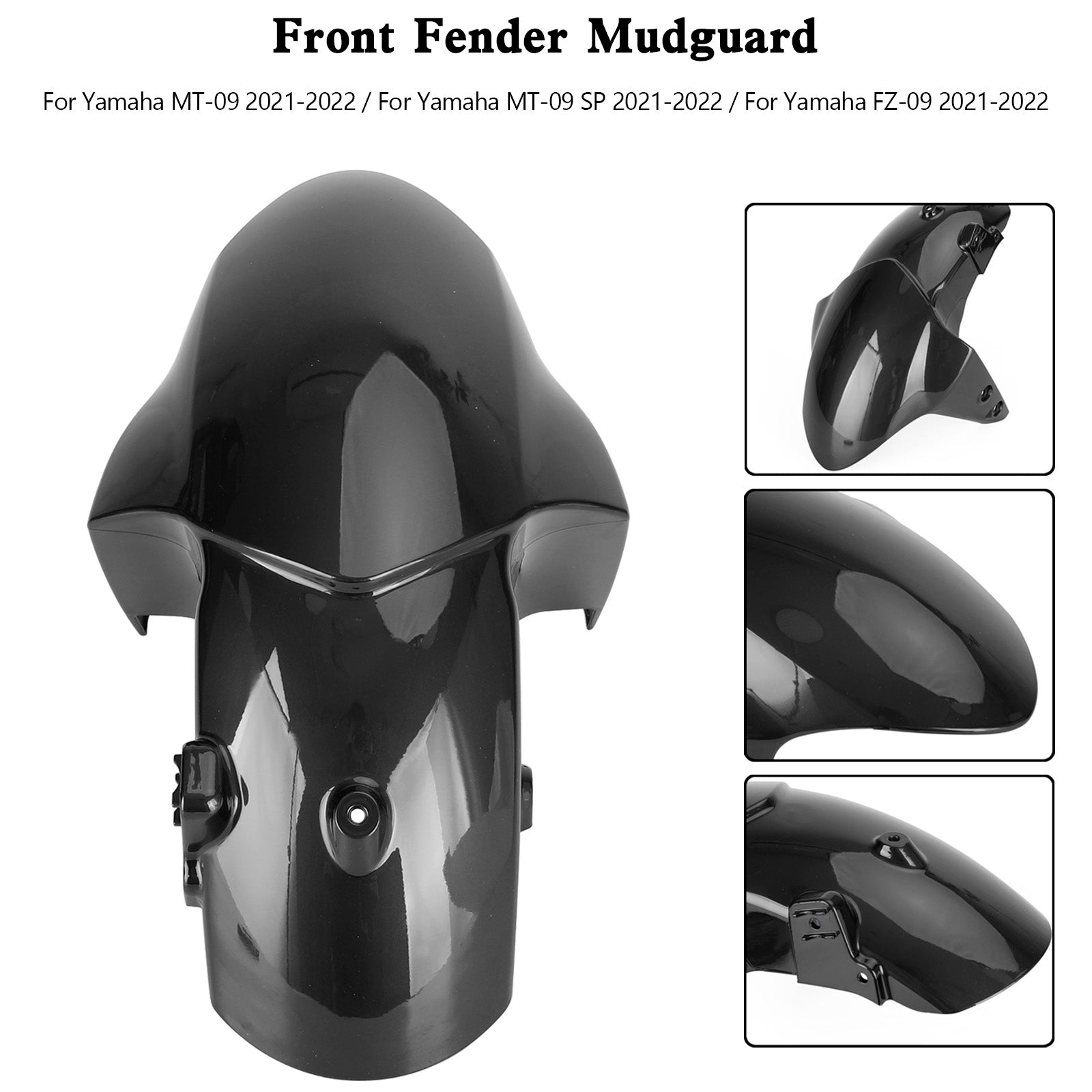 CARDINGO DE MUDA DEL FENDER Front para Yamaha MT-09/SP FZ-09 21-23 XSR900/GP 22-25