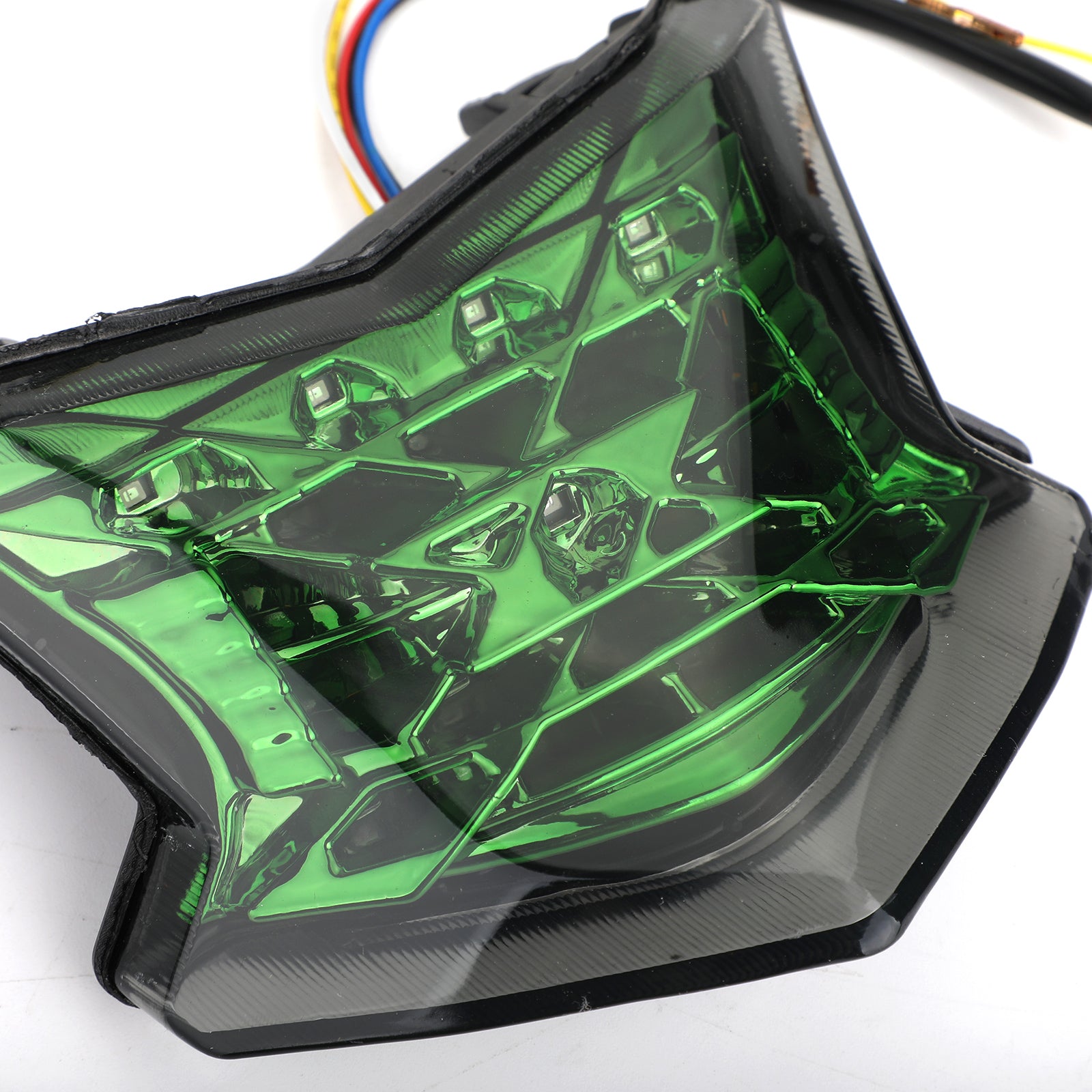 17-24 Kawasaki Z650 Ninja 650 Z900 Srebrne kierunkowskazy LED hamulca Tylne światło