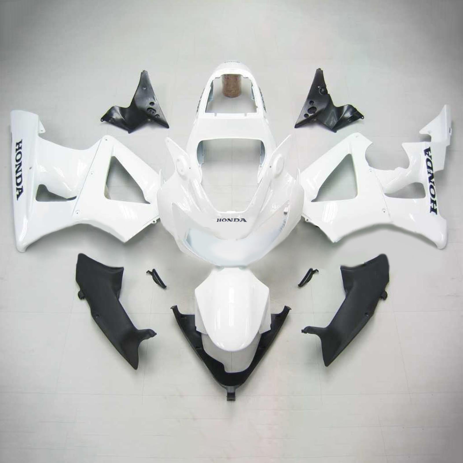 Amotopart 2000-2001 Honda CBR929RR Fairing White Kit