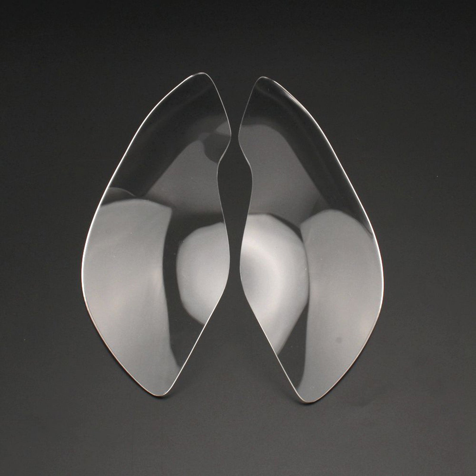 Protector de lente de faro delantero para Kawasaki Zx-636R Zx-6R 09-18, humo genérico