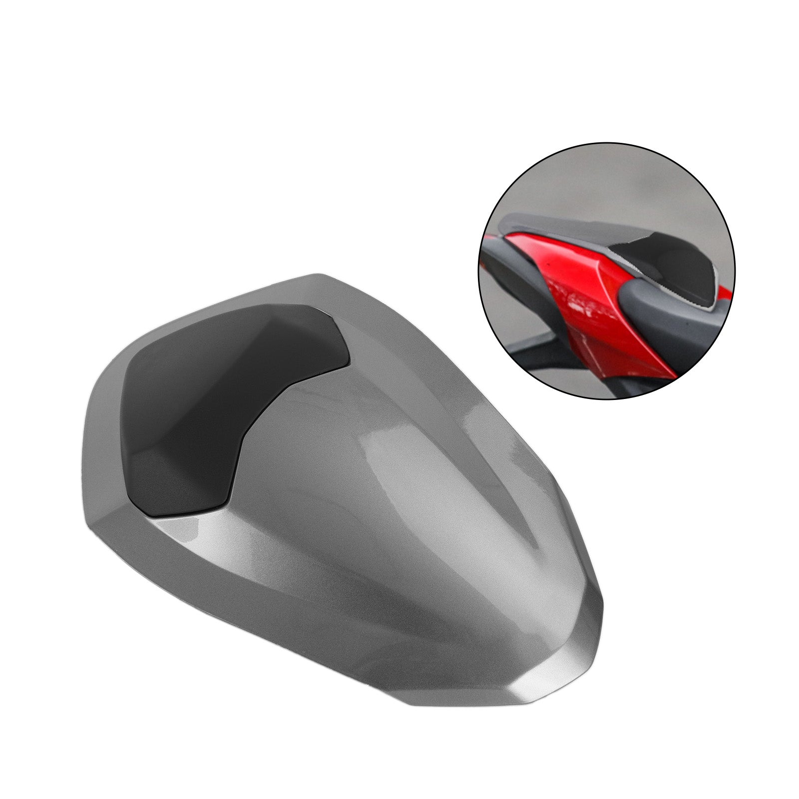 Bagerste sæde-sæde-koblingsdæksel til Street Triple Rs 765 2017-2019 Generisk