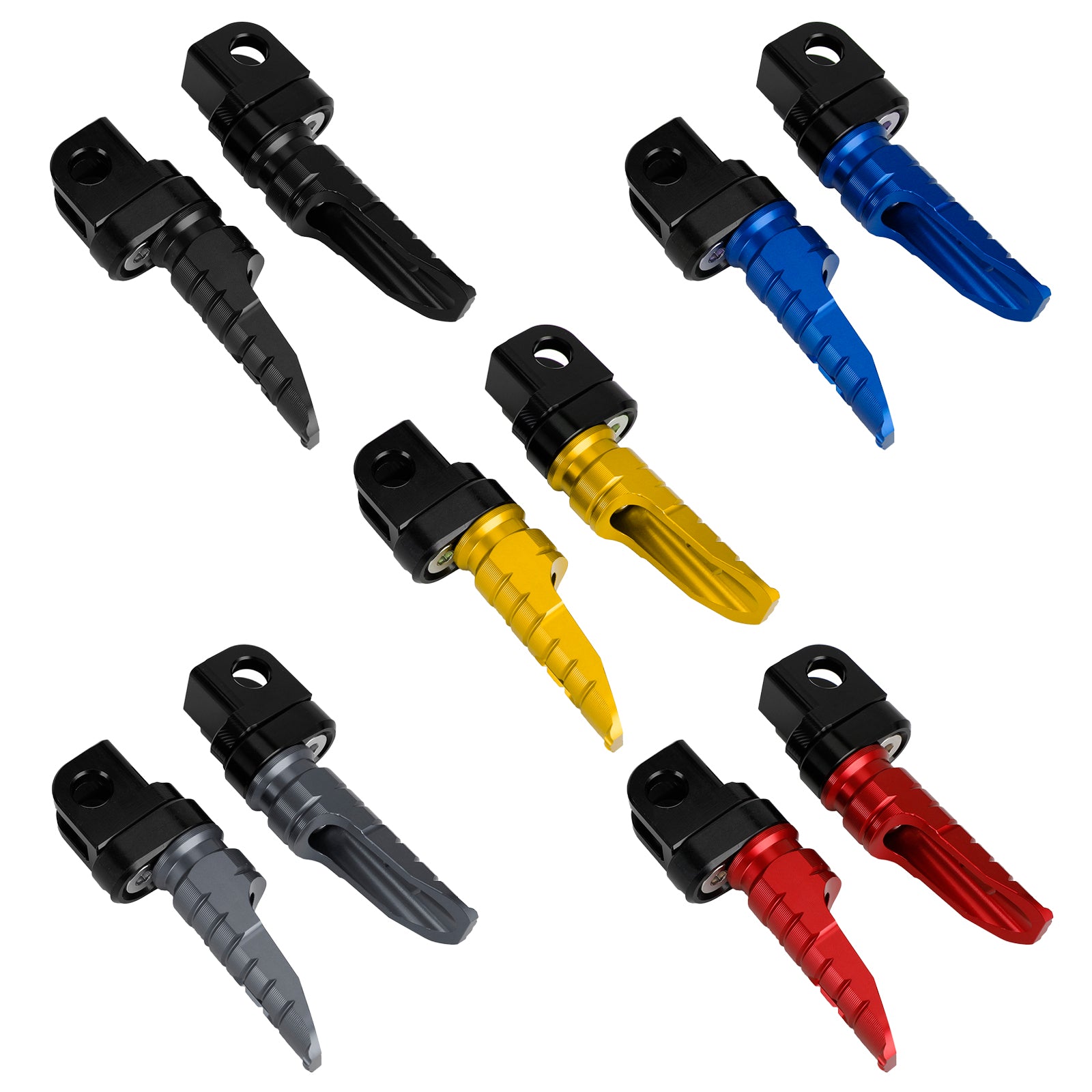 Front Footstests Foot Peg Fit For CFMOTO 250SR 250NK 400NK 650NK 400GT 2019-2022