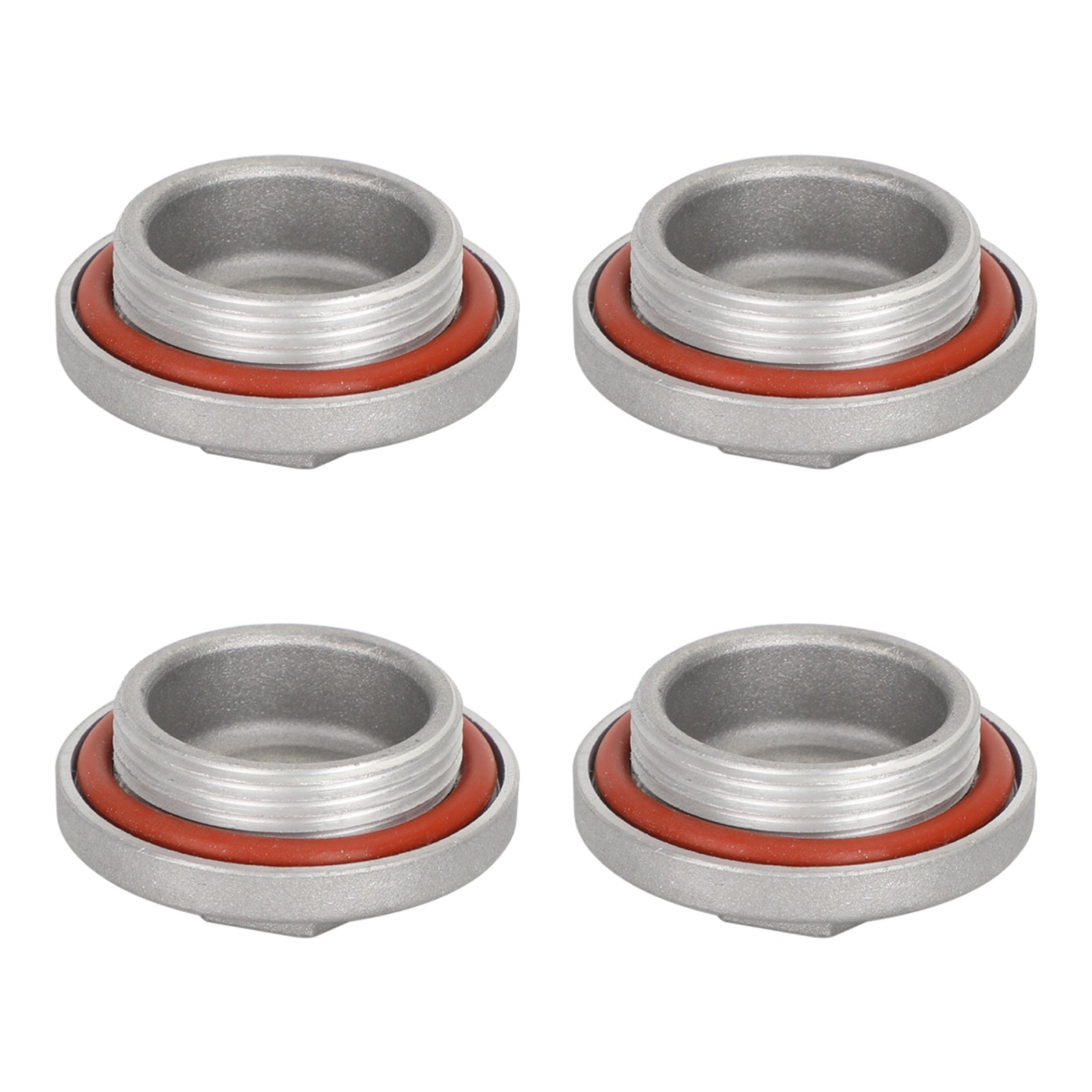 4x バルブアジャスターカバーキャップ O リングスズキ QuadRunner LT LT-F 125 160 185 230 汎用