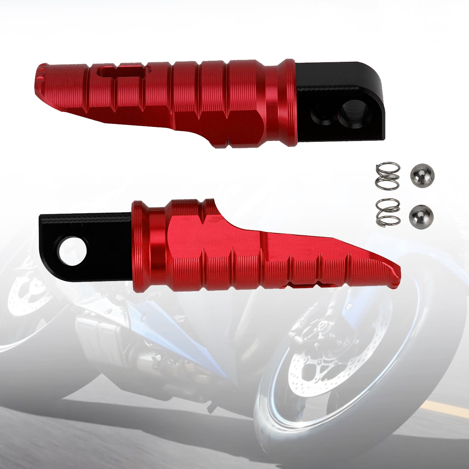 Rear Footrests Foot Peg fit for SUZUKI GSX-S125/150 GSX-R125/150 GW250 2018-2022