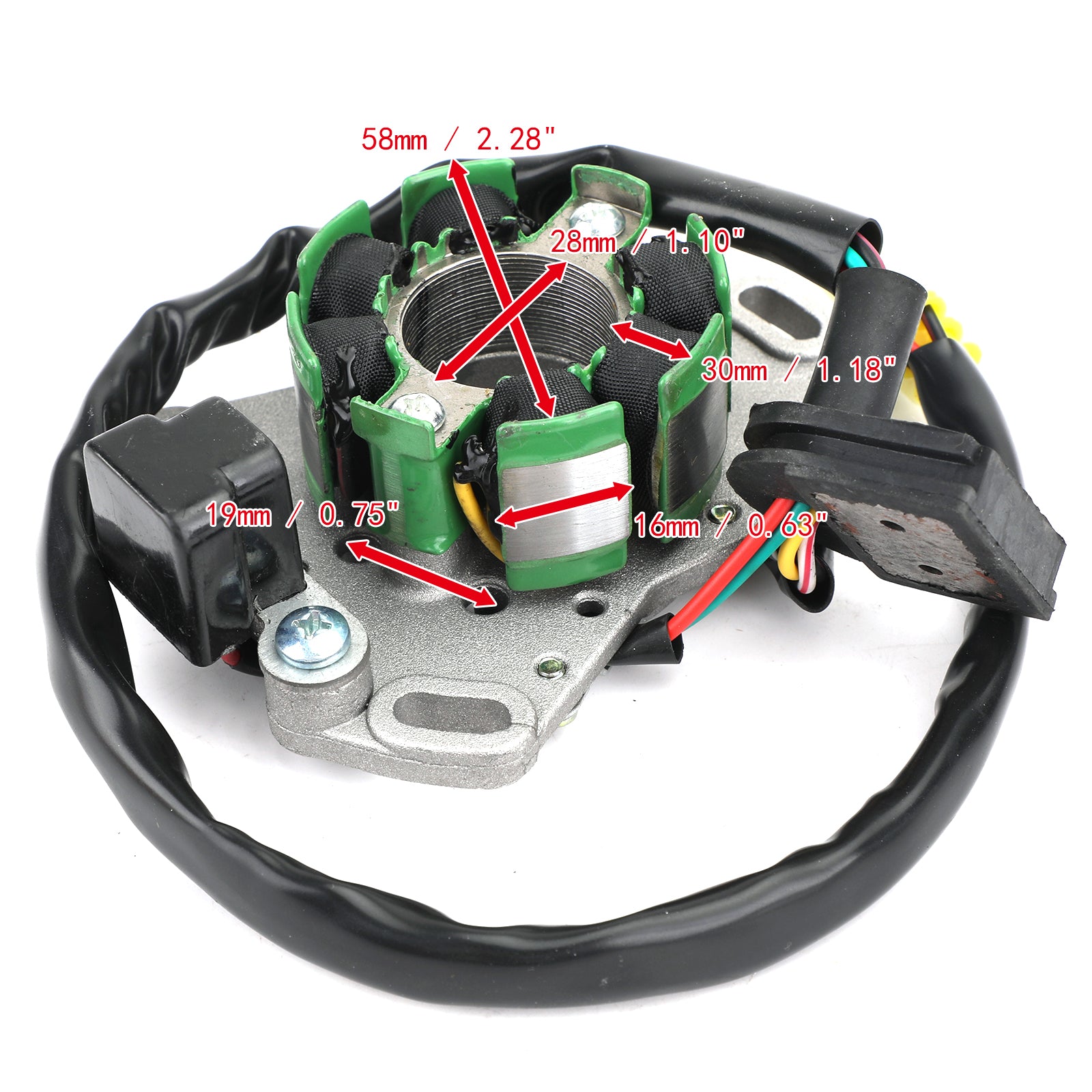 05-08 Suzuki RM125 Magneto Stator Coil 32101-36F30