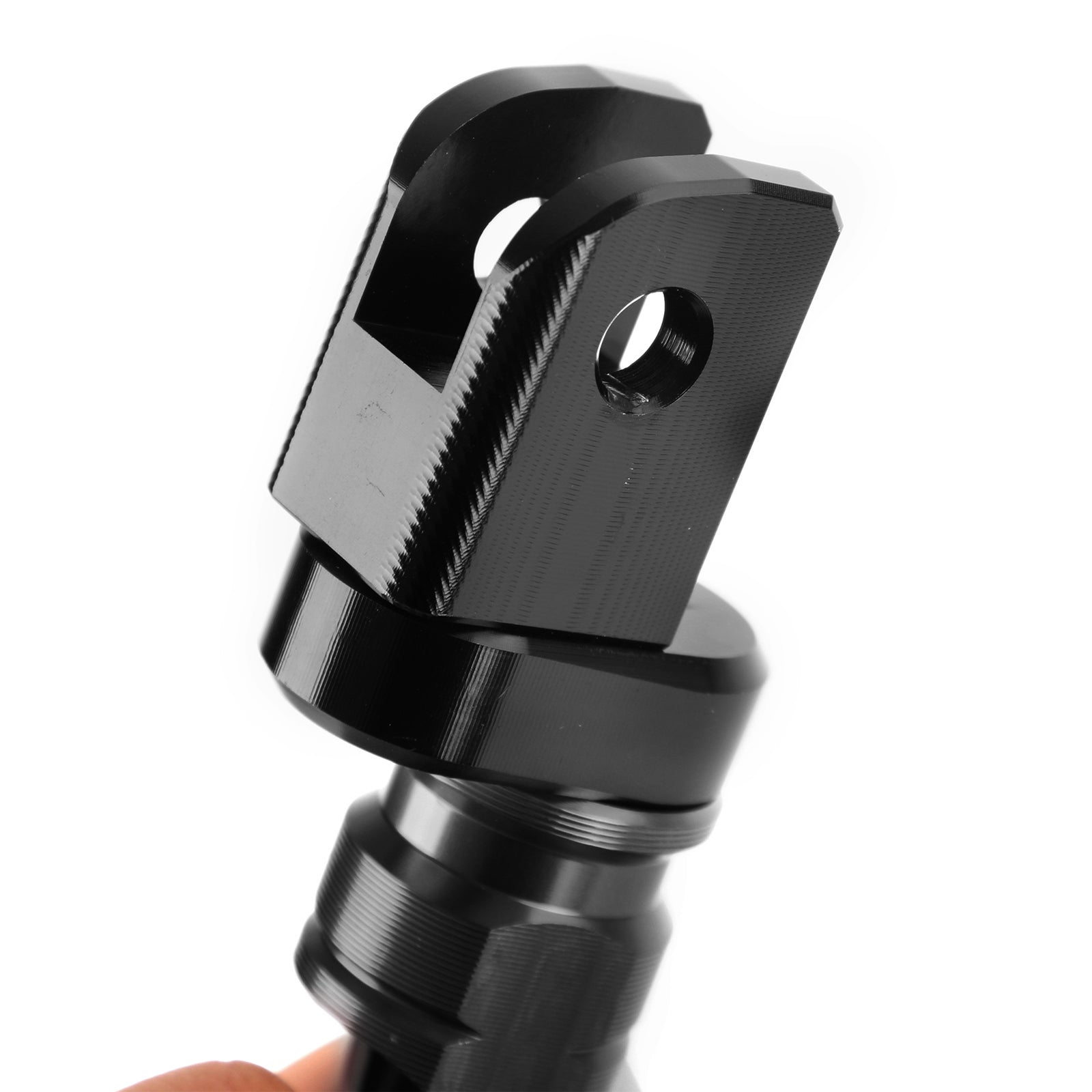 Front Footrests Foot Peg för Triumph Street Triple 765/R/S/RS Daytona 675/R Generic