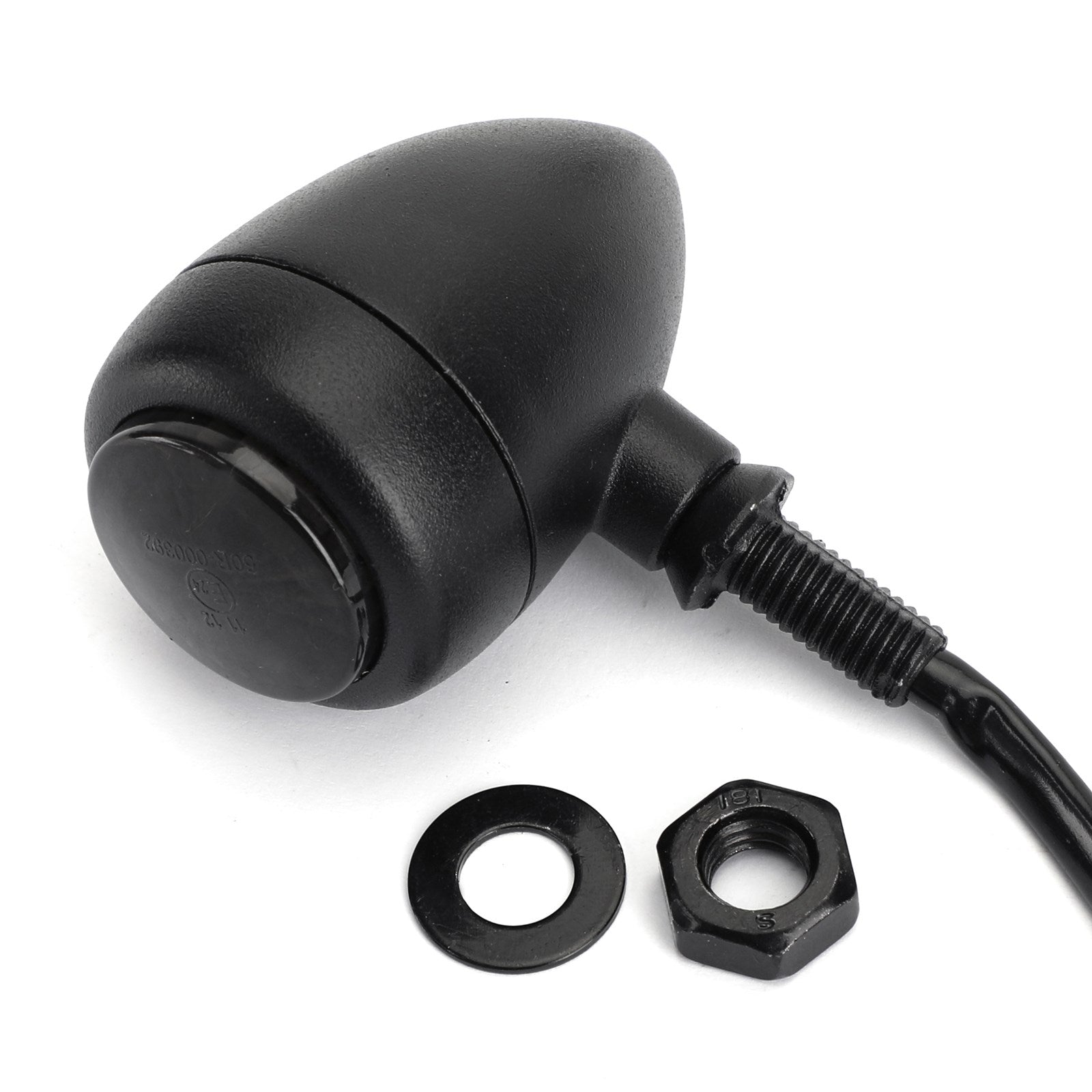 Blinklys indikatorer passer for Harley Chopper Cafe Racer Black