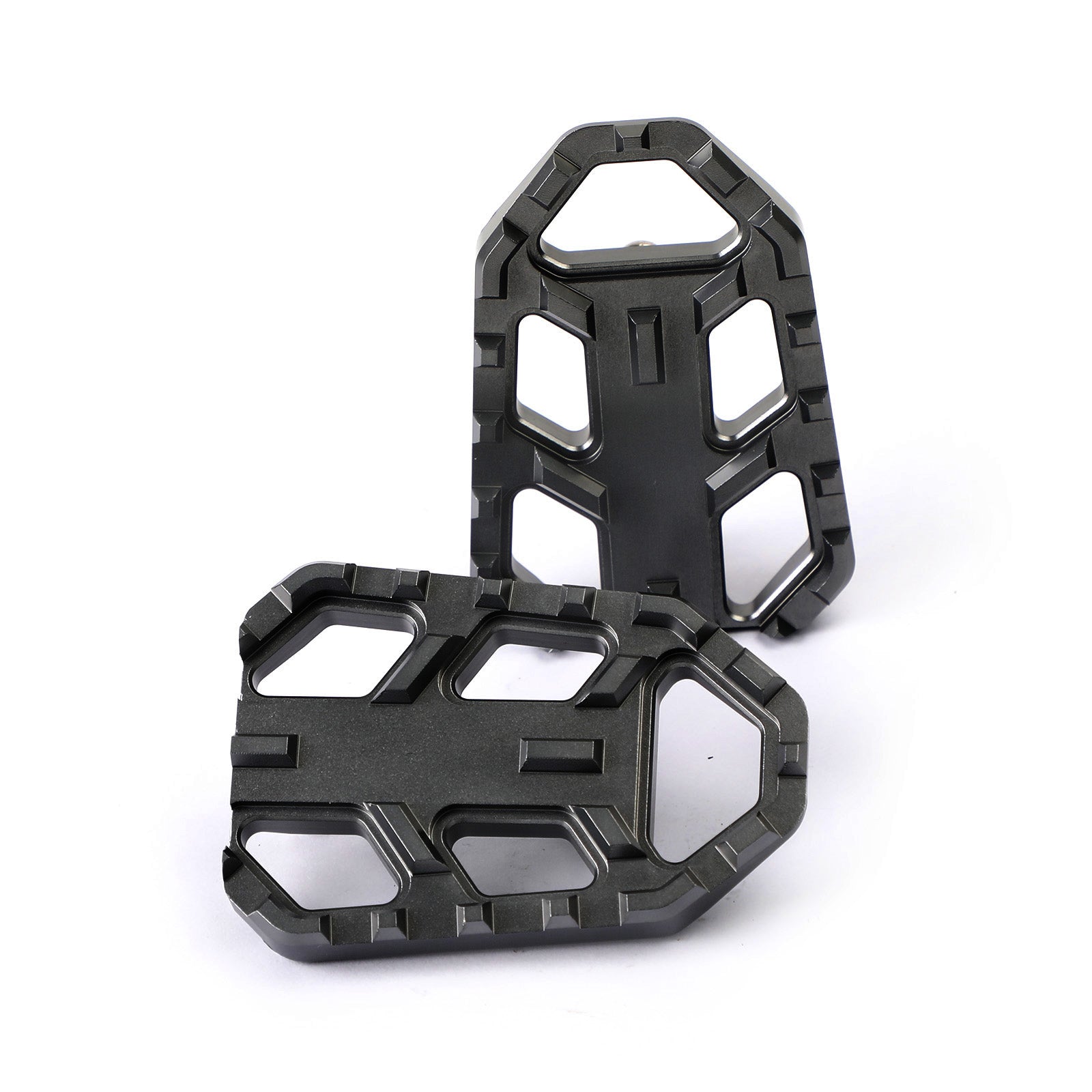 Great Foot Peg Adaptery czarne dopasowanie do suzuki dl v-strom 650 1000 / XT 2006-2020 Generic