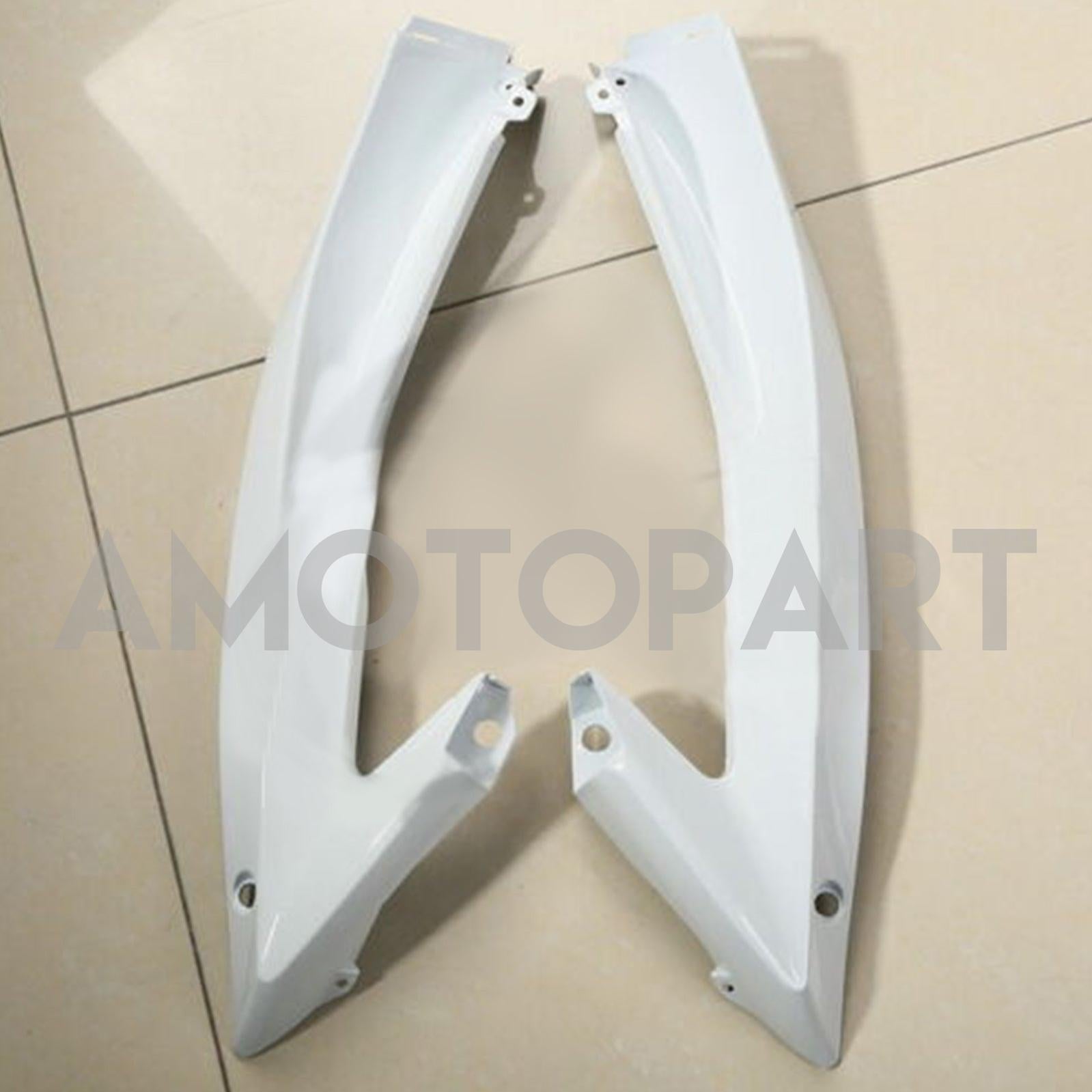Amotopart 2006-2007 Yamaha YZF-R6 Rouge&Kit de carénage blanc