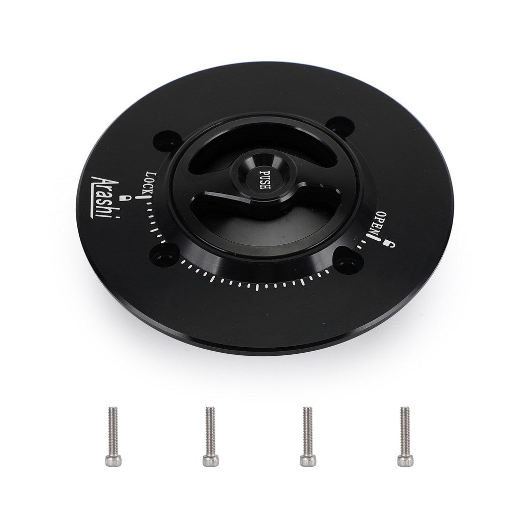 Tappo serbatoio carburante senza chiave per Kawasaki Ninja 400 EX 400 G 2018-2019