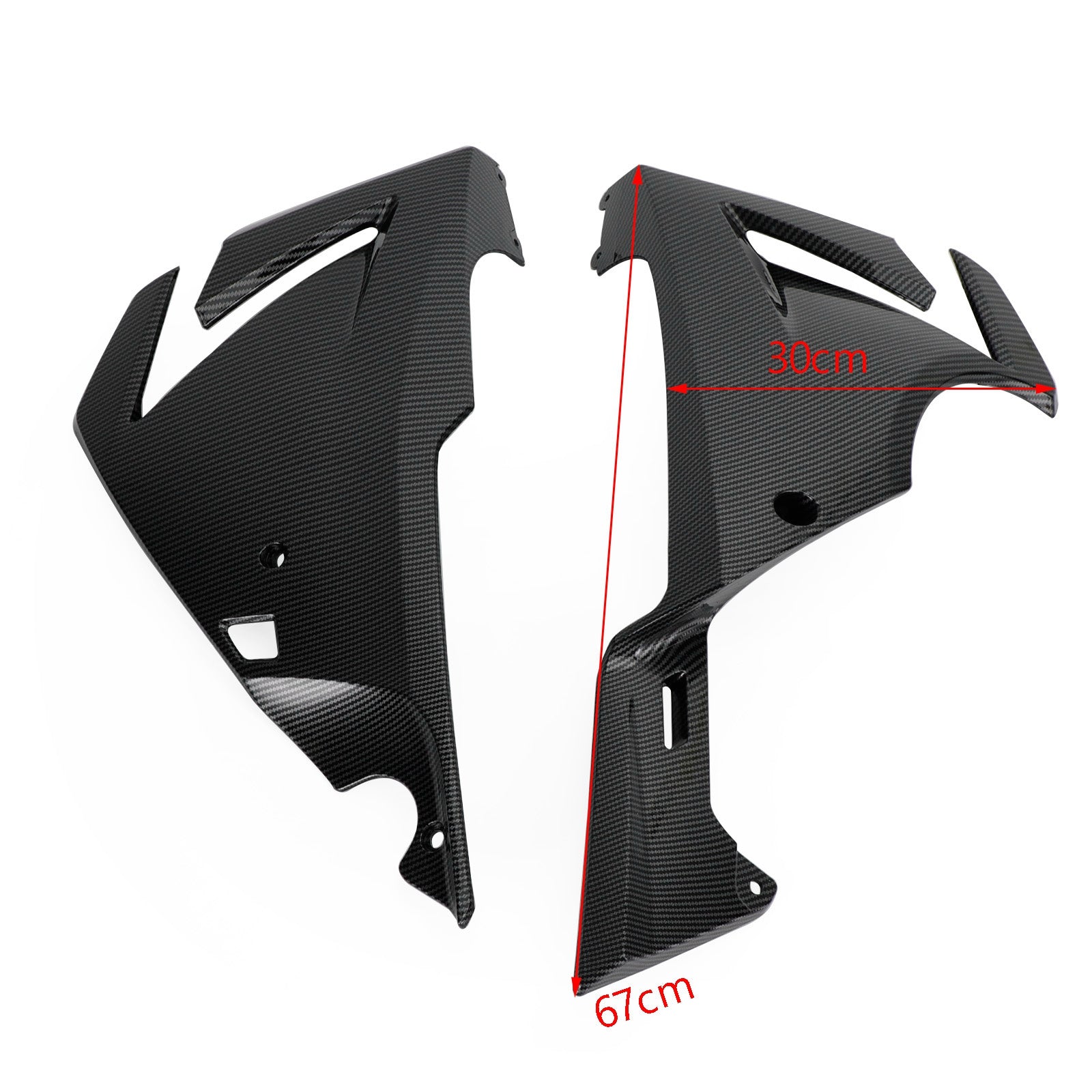 Side frame Panel Cover Fairing Cowl for Honda CBR500R 2019-2021 Generic