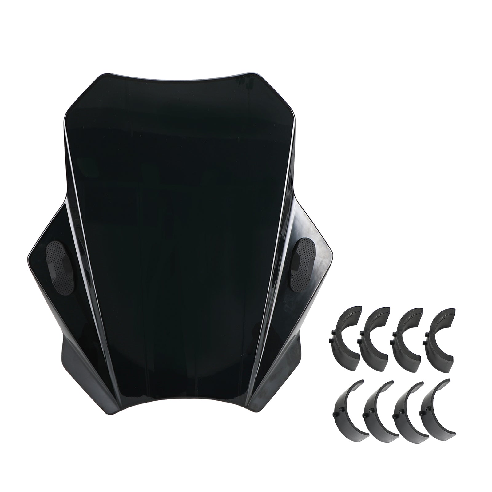 Universal Motorrad einstellbarer Windschirm Windschutzscheibe 22 mm 25 mm 28 mm Lenker Generikum