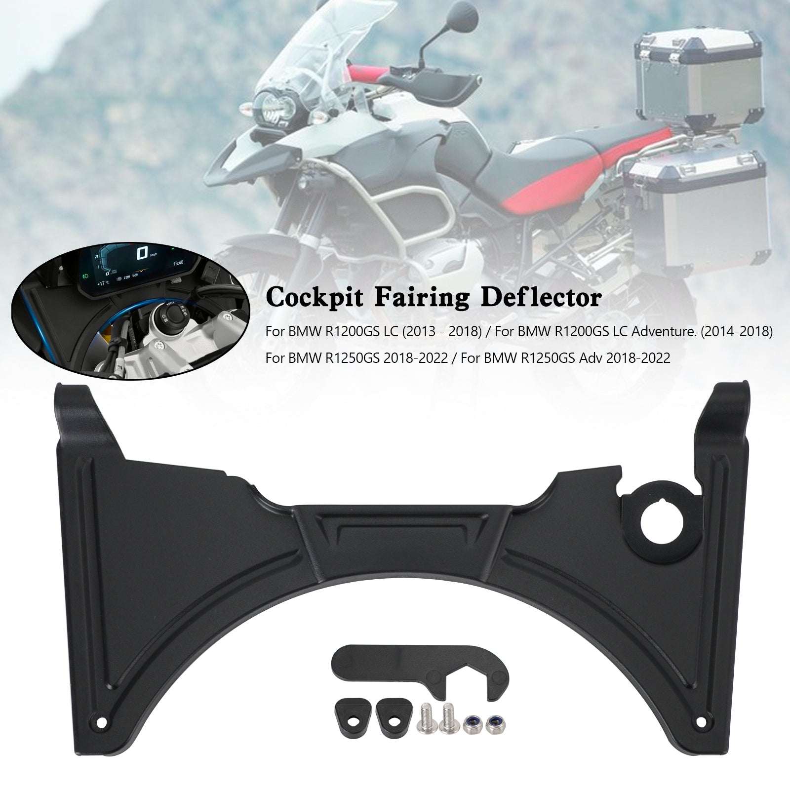 Deflector de carenado de cabina para BMW R1200GS LC R1250GS ADV Adventure 2013-2022