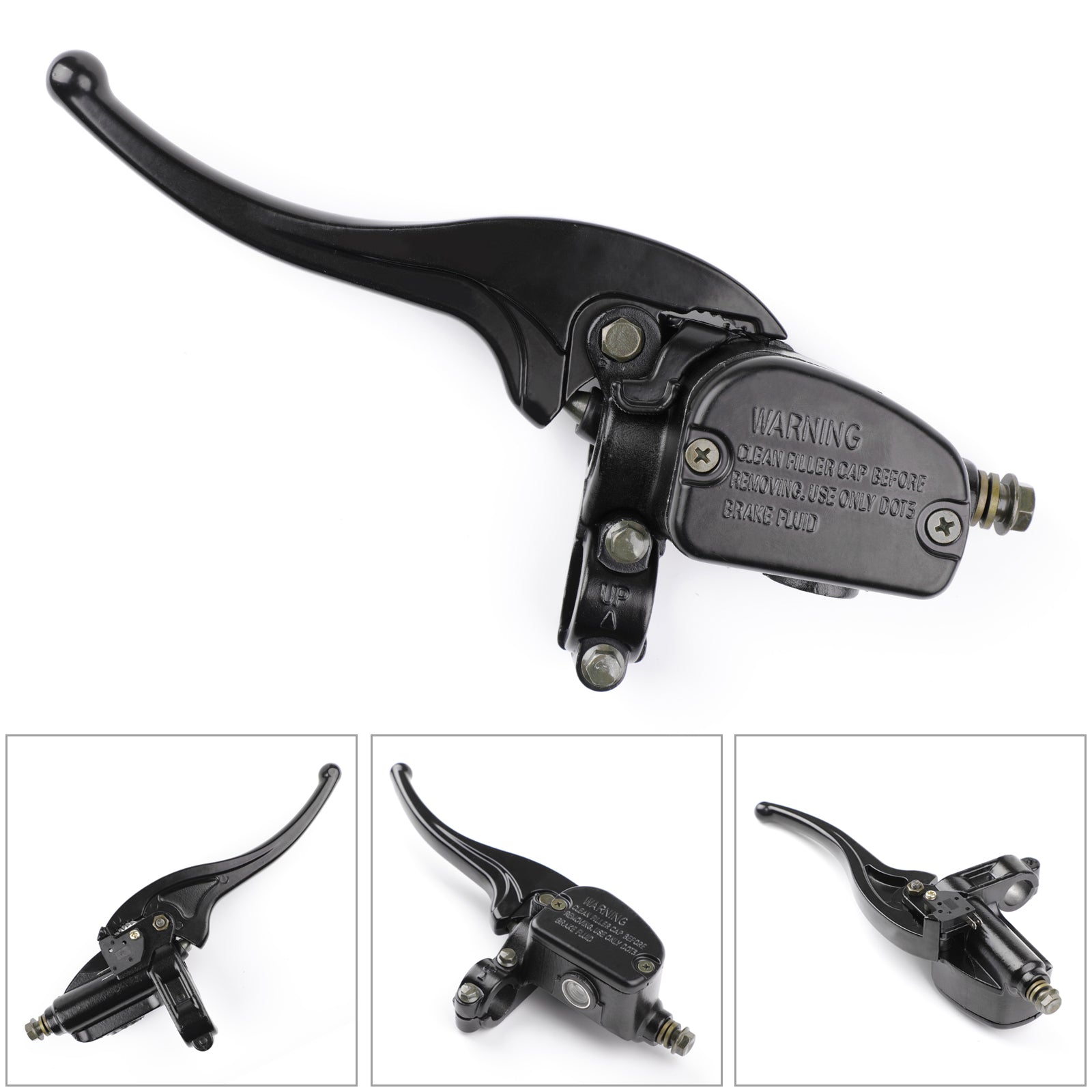 Vordere linke Bremsmeisterzylinderhebel für Polaris Sportsman XP 850 2009-2014 Scrambler 500 4x4 2003-2012 Big Boss 400L 6x6 1994-1997 Trail Blazer 330 2008-2013